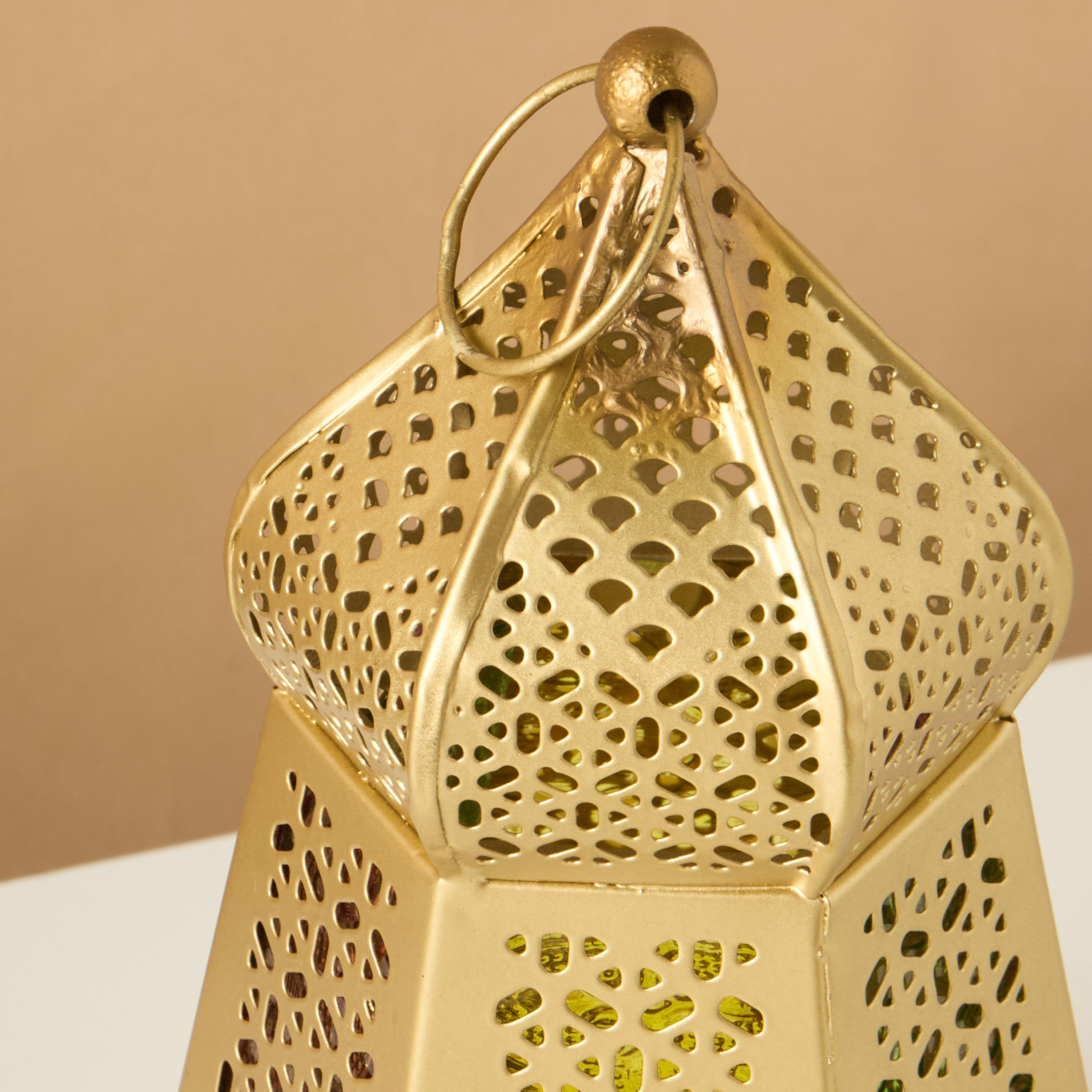 Decorative Metal Lantern - 21 cms-household-decor-candleholdersandlanterns-image-3