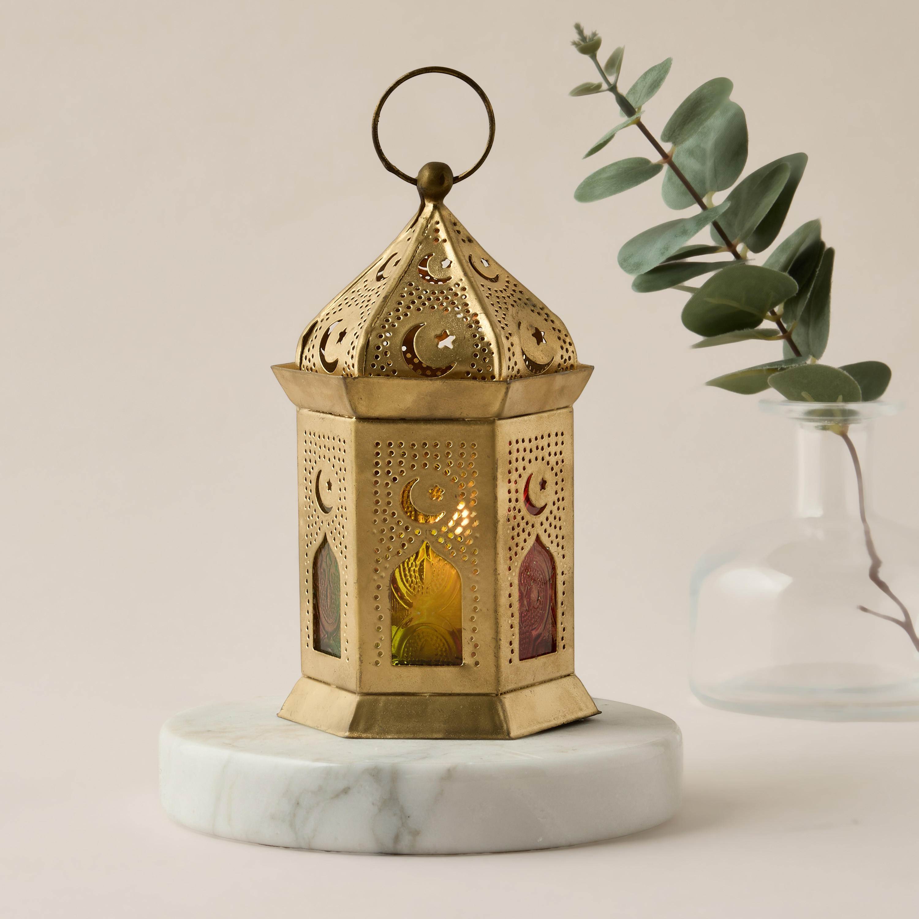Decorative Metal Lantern - 15 cms-household-decor-candleholdersandlanterns-image-2
