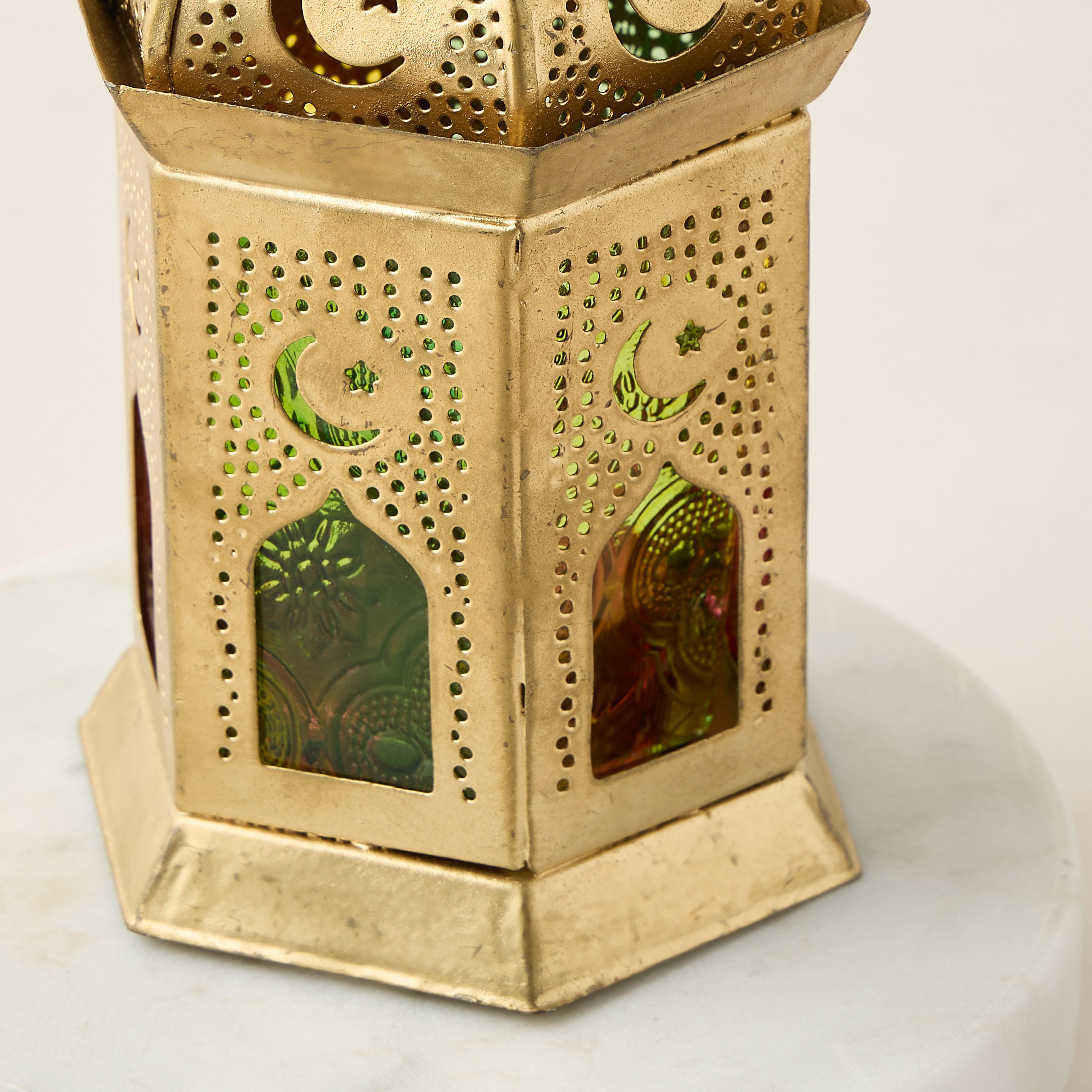 Decorative Metal Lantern - 15 cms-household-decor-candleholdersandlanterns-image-3