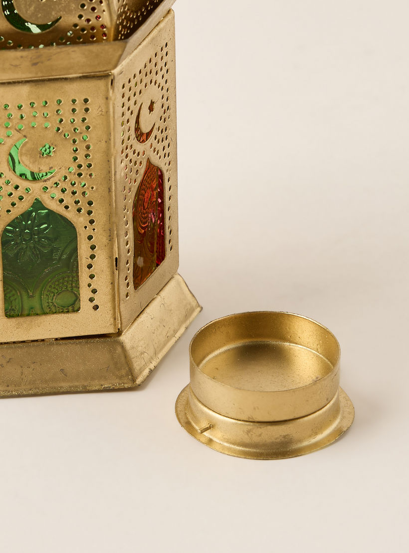 Decorative Metal Lantern - 15 cms-household-decor-candleholdersandlanterns-image-4