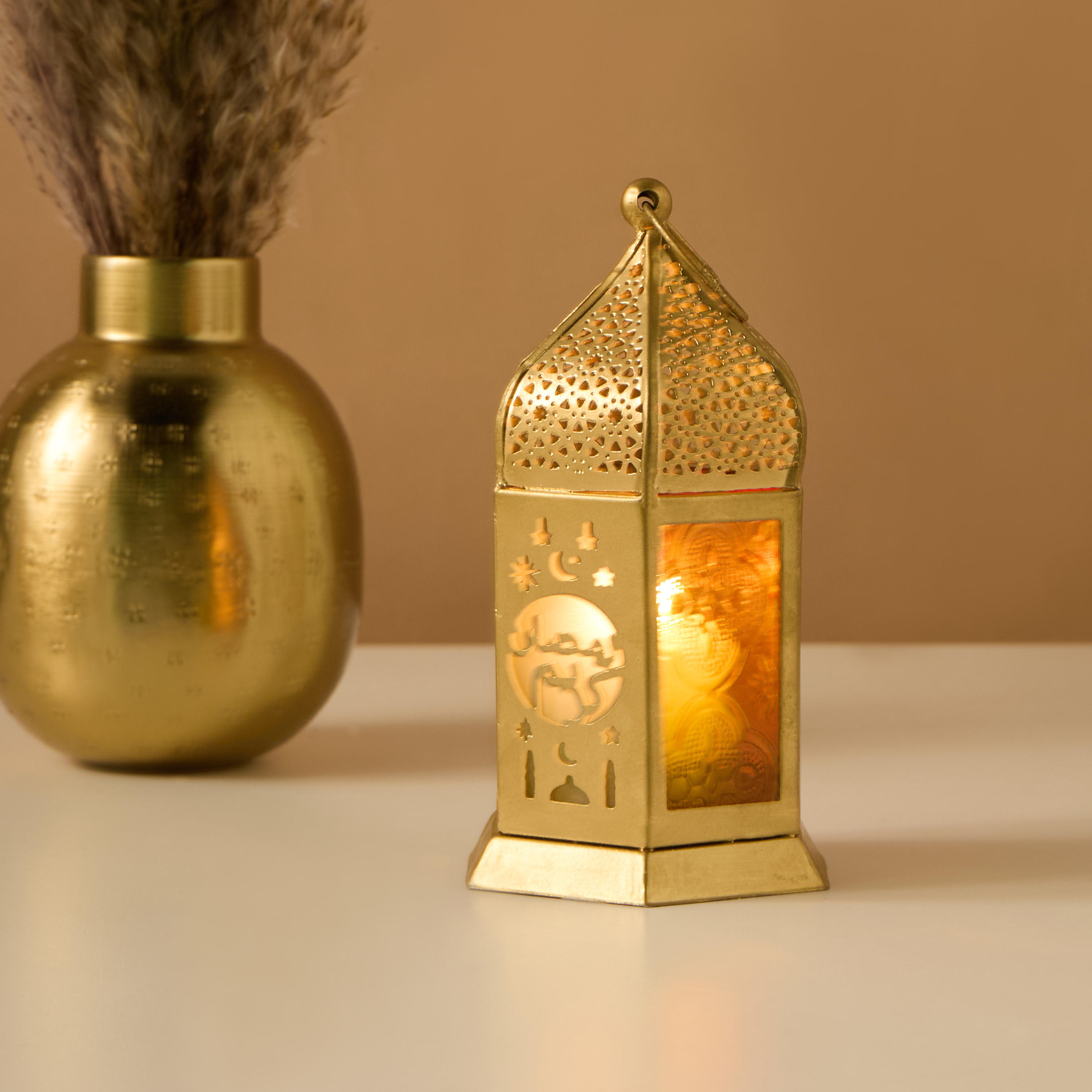 Decorative Metal Lantern - 15 cms-household-decor-candleholdersandlanterns-image-1