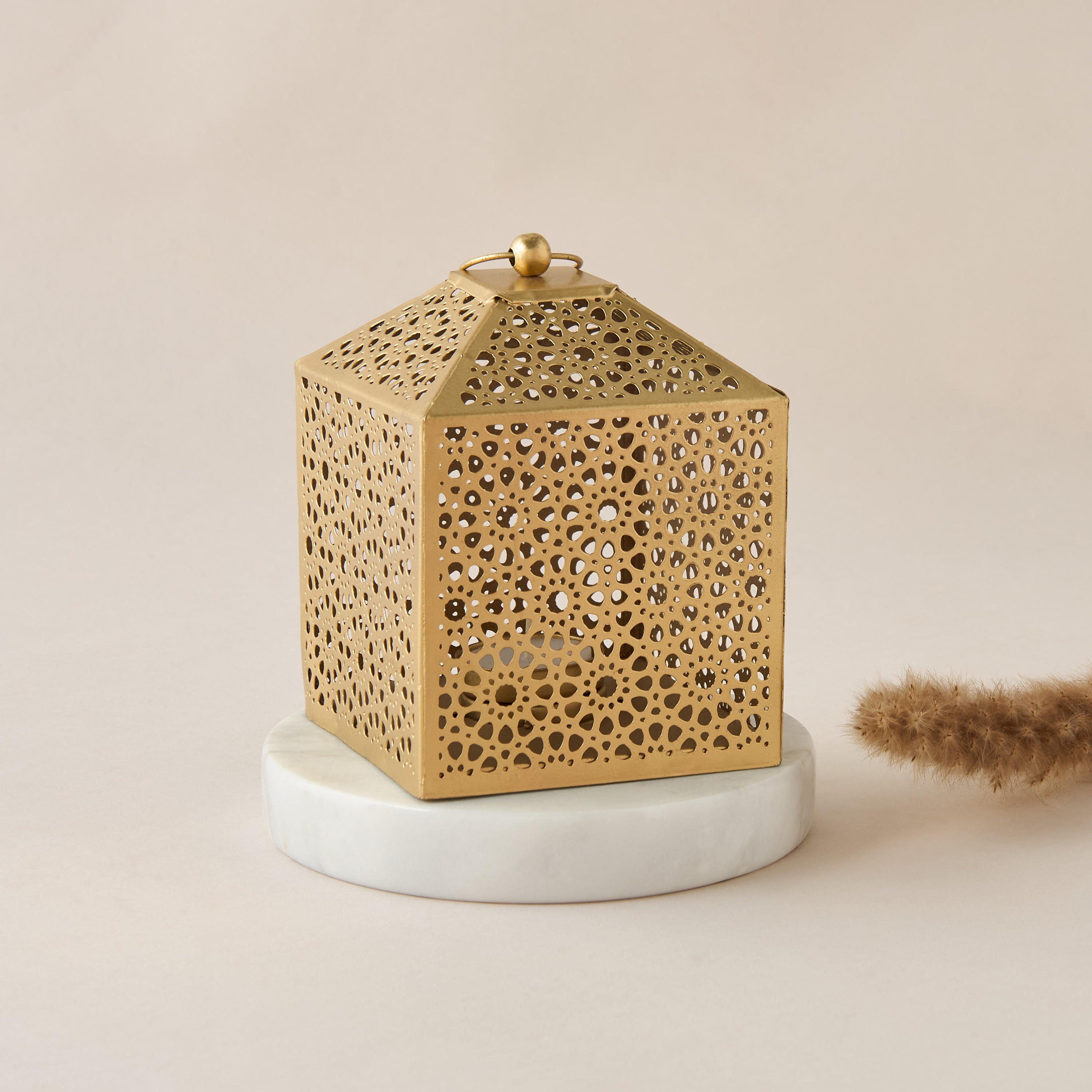 فانوس حديد للديكور - 14 سم-household-decor-candleholdersandlanterns-image-1