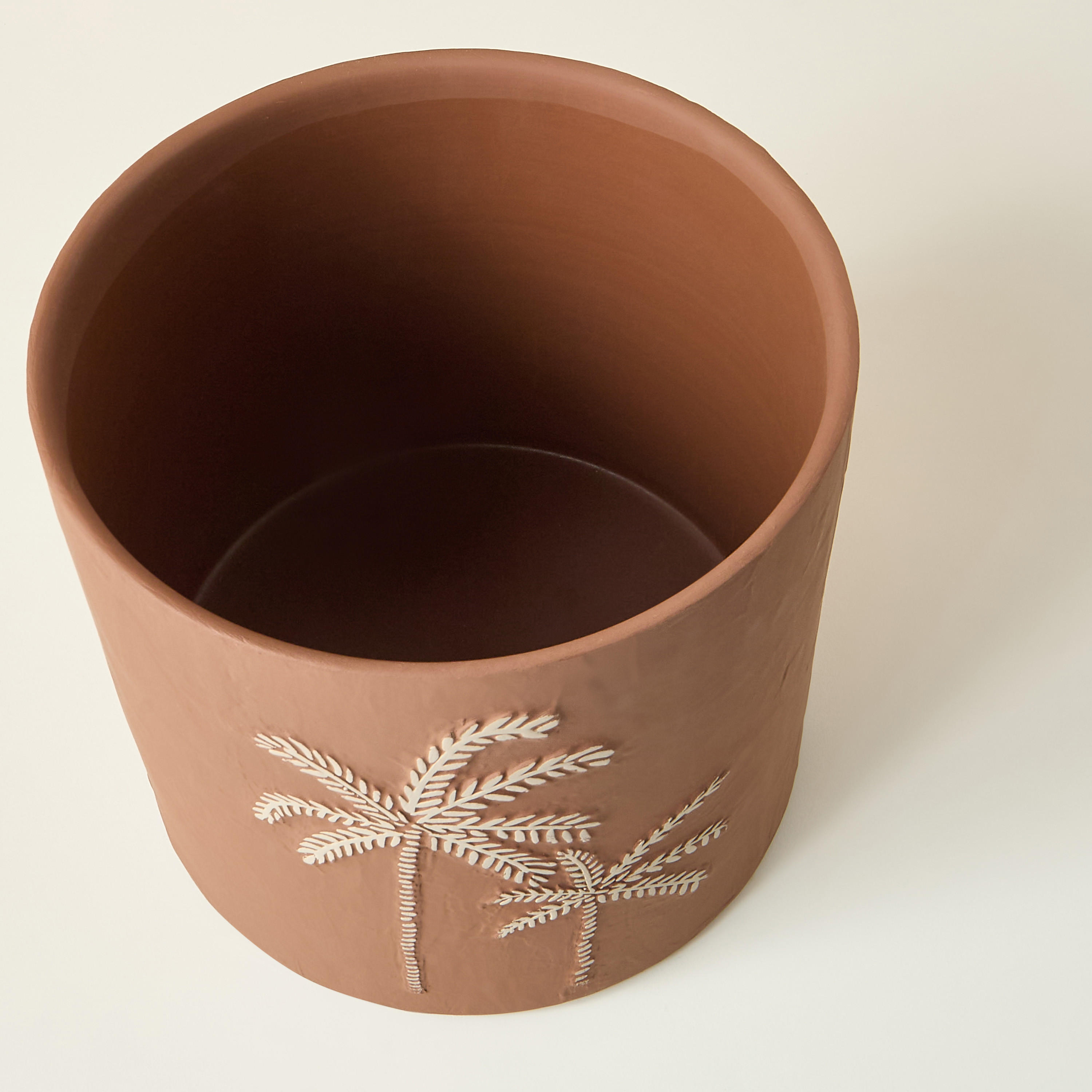حامل شموع سيراميك للديكور بتصميم نخيل - 15 سم-household-decor-candleholdersandlanterns-image-4