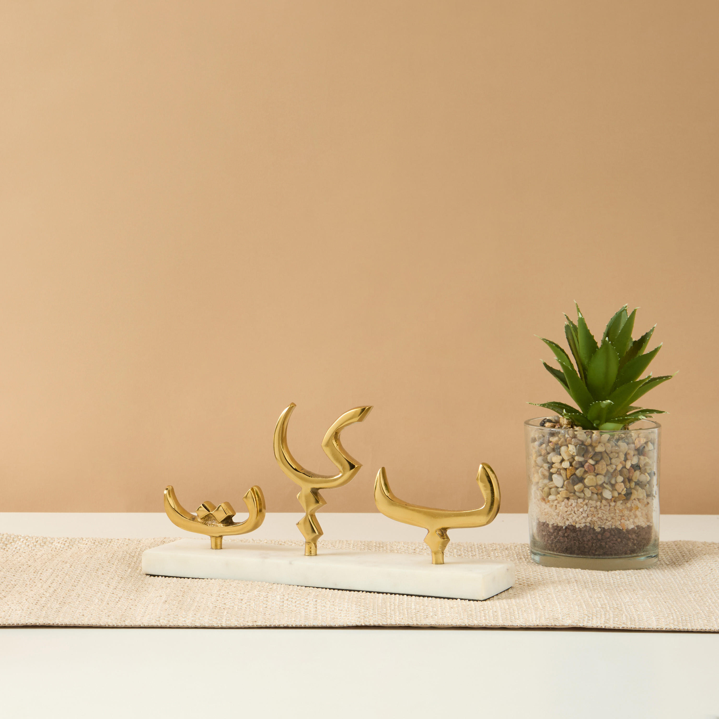 Calligraphy Marble Base Decor Accent-household-decor-decorativeobjectsandsculptures-image-1