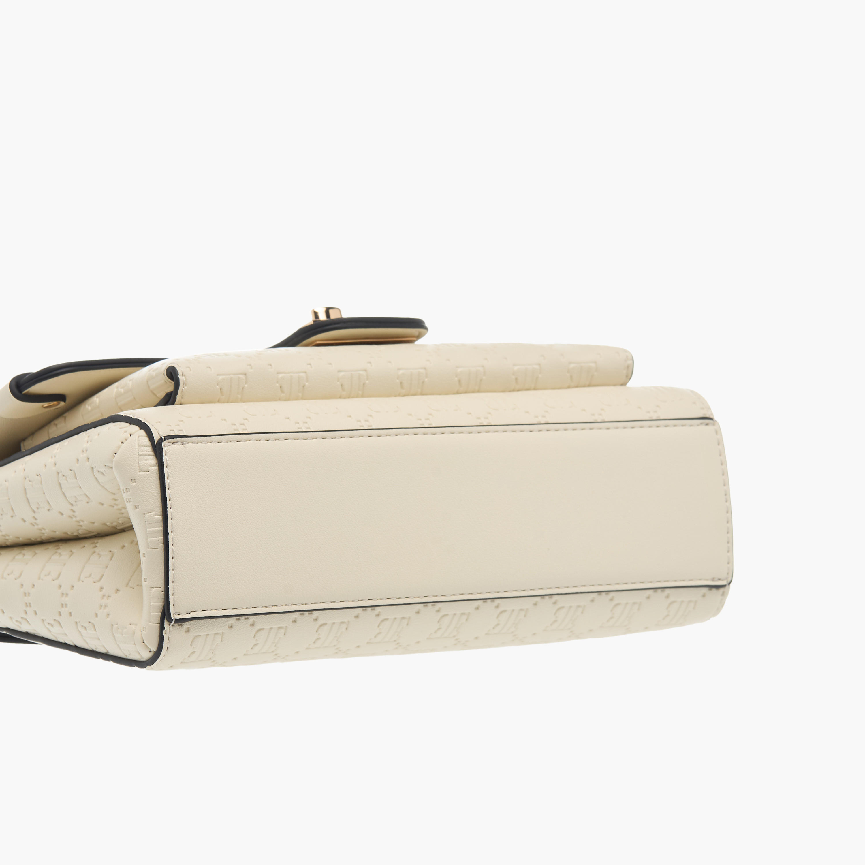 شنطة كروس بودي بنقوش مونوجرام وحزام سلسلة وقفل إغلاق تويست من إيل-women-bagsandwallets-handbags-image-6