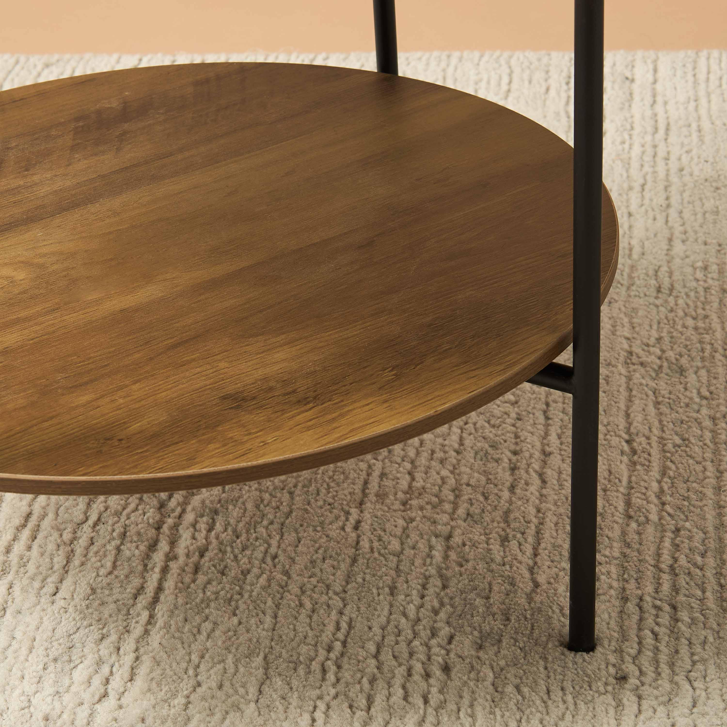 Wooden 2-Tier Coffee Table-furniture-livingroom-coffeetables-image-5