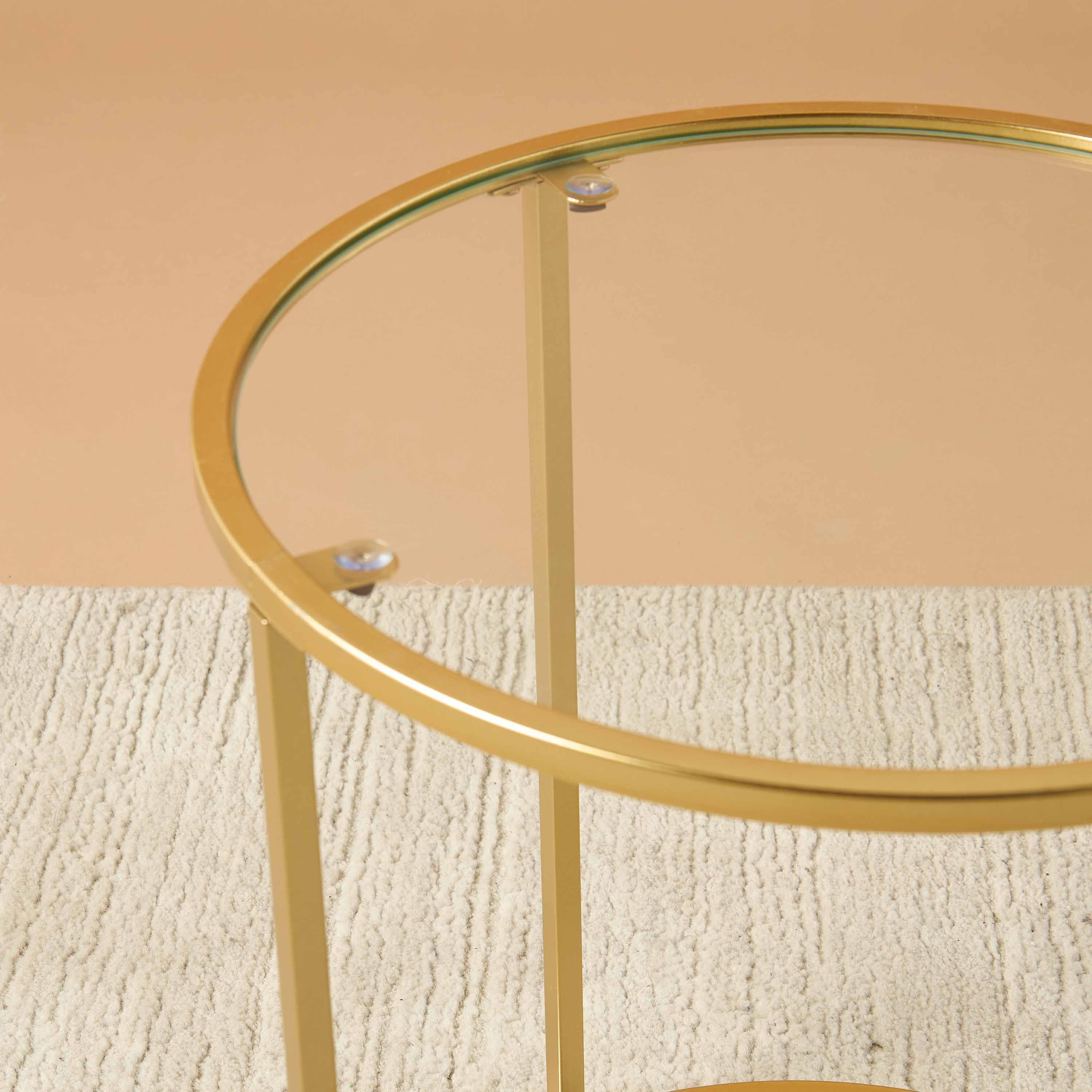 Metallic Tempered Glass Top Side Table-furniture-livingroom-nestoftables-image-4