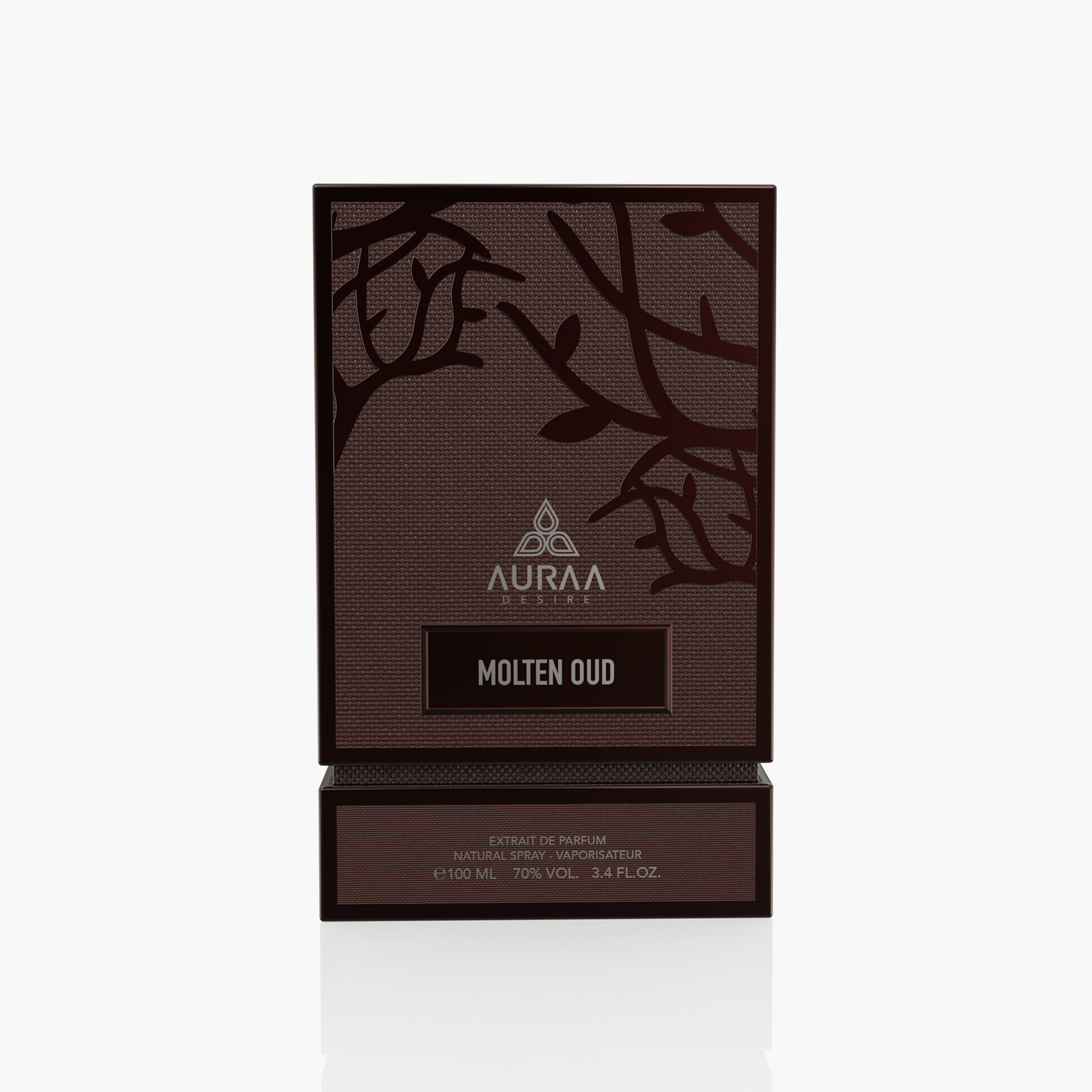 Auraa Desire Molten Oud Extrait De Parfum - 100 ml-beautyandpersonalcare-fragrance-unisex-image-2