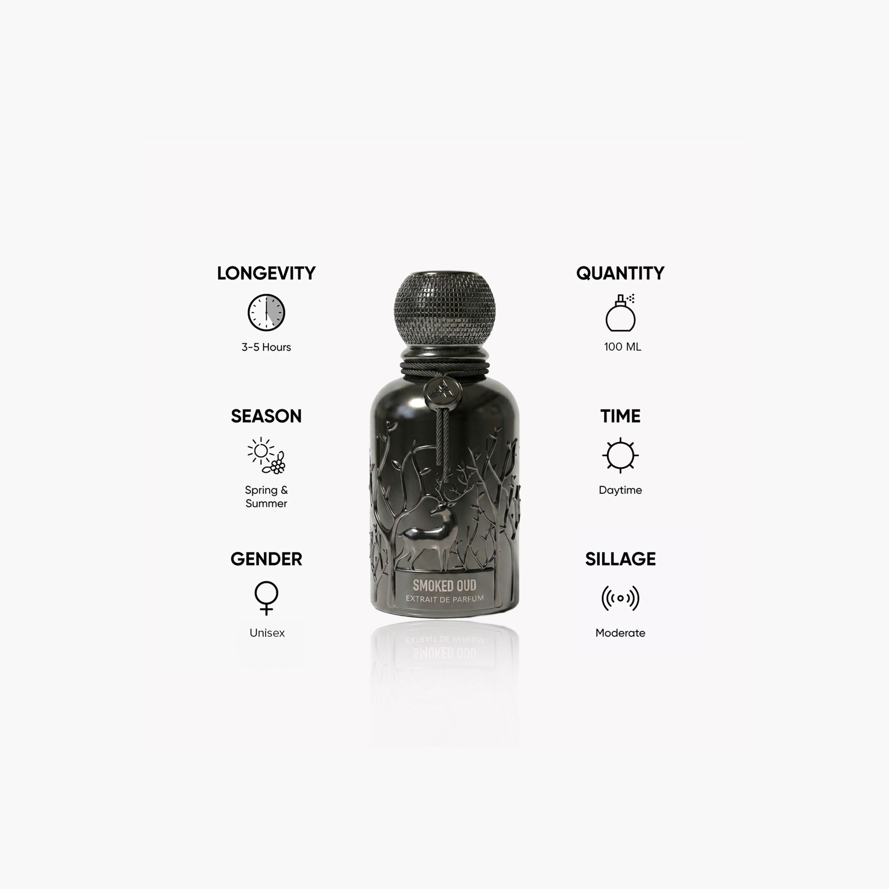 Auraa Desire Smoked Oud Extrait De Parfum - 100 ml-beautyandpersonalcare-fragrance-unisex-image-2