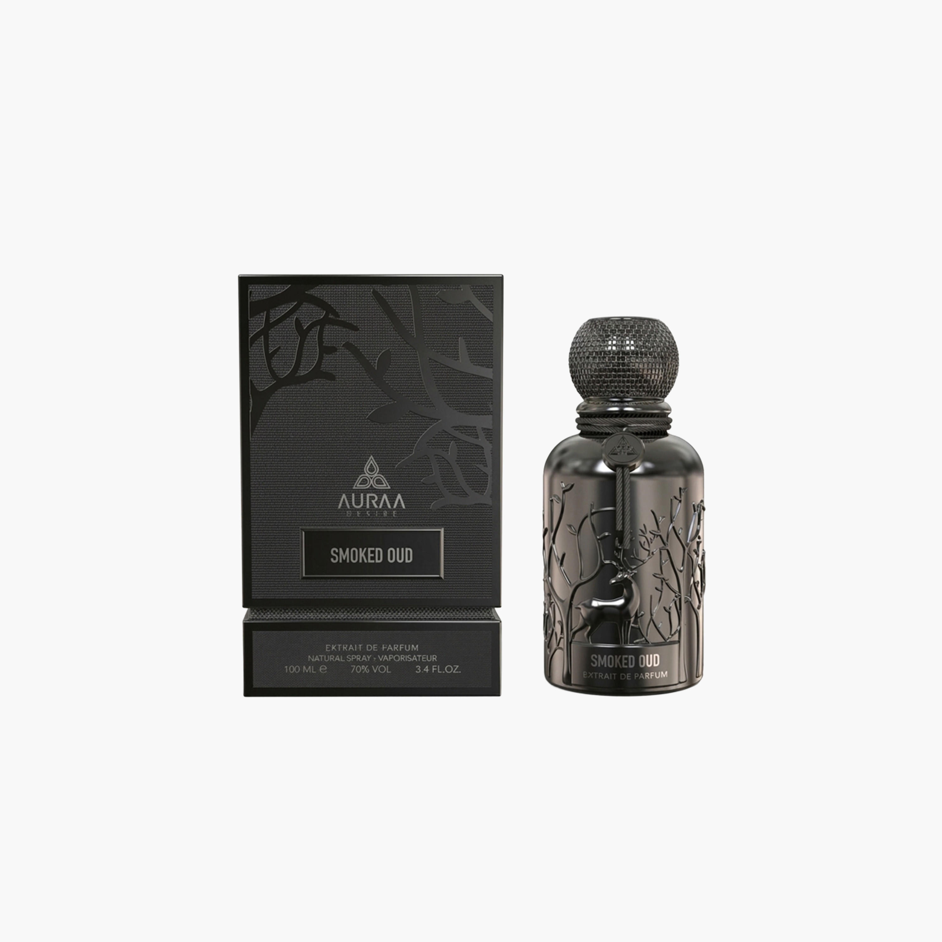 Auraa Desire Smoked Oud Extrait De Parfum - 100 ml-beautyandpersonalcare-fragrance-unisex-image-5