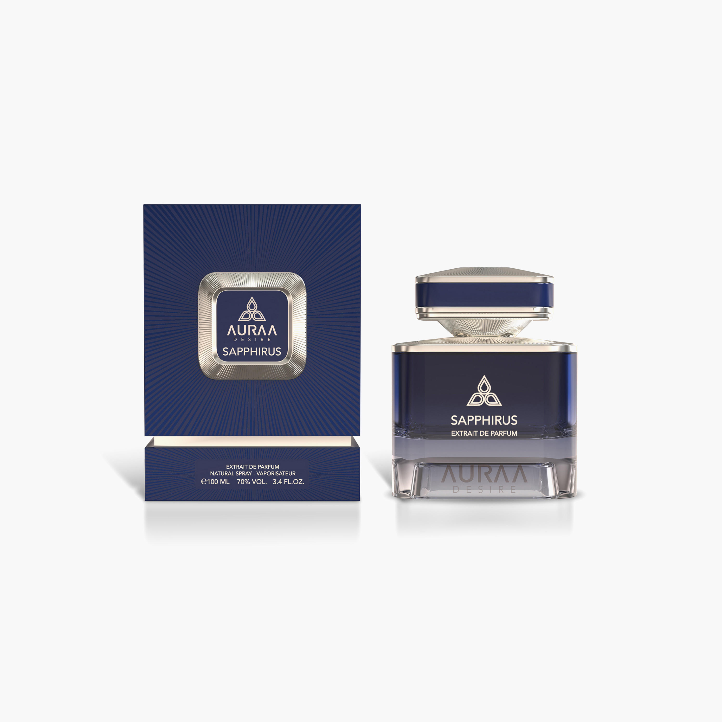 Auraa Desire Sapphirus Extrait De Parfum - 100 ml-beautyandpersonalcare-fragrance-unisex-image-2