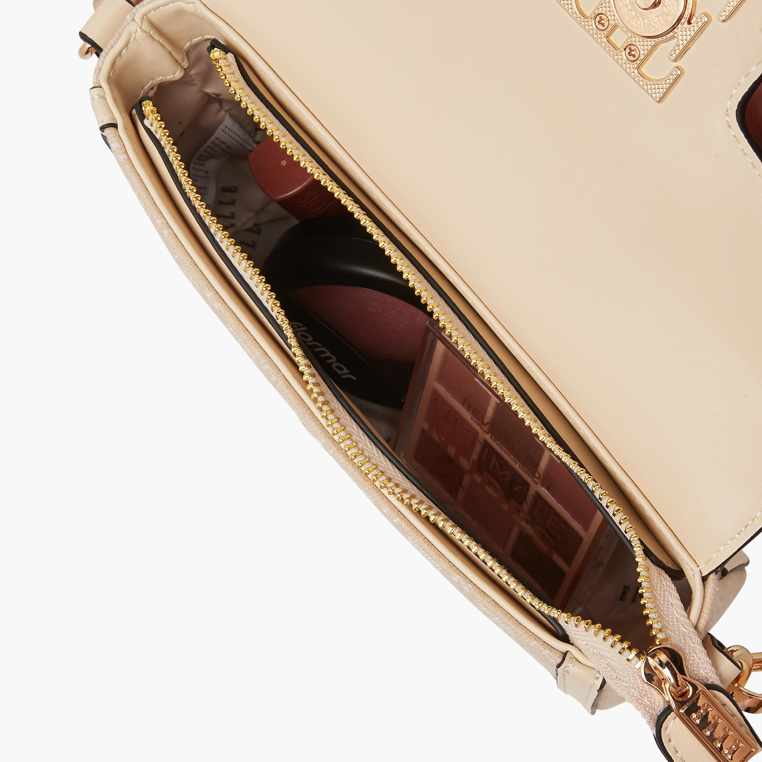 شنطة كروس بودي بتصميم مونوجرام وحزام قابل للتعديل من إيل-women-bagsandwallets-handbags-image-7