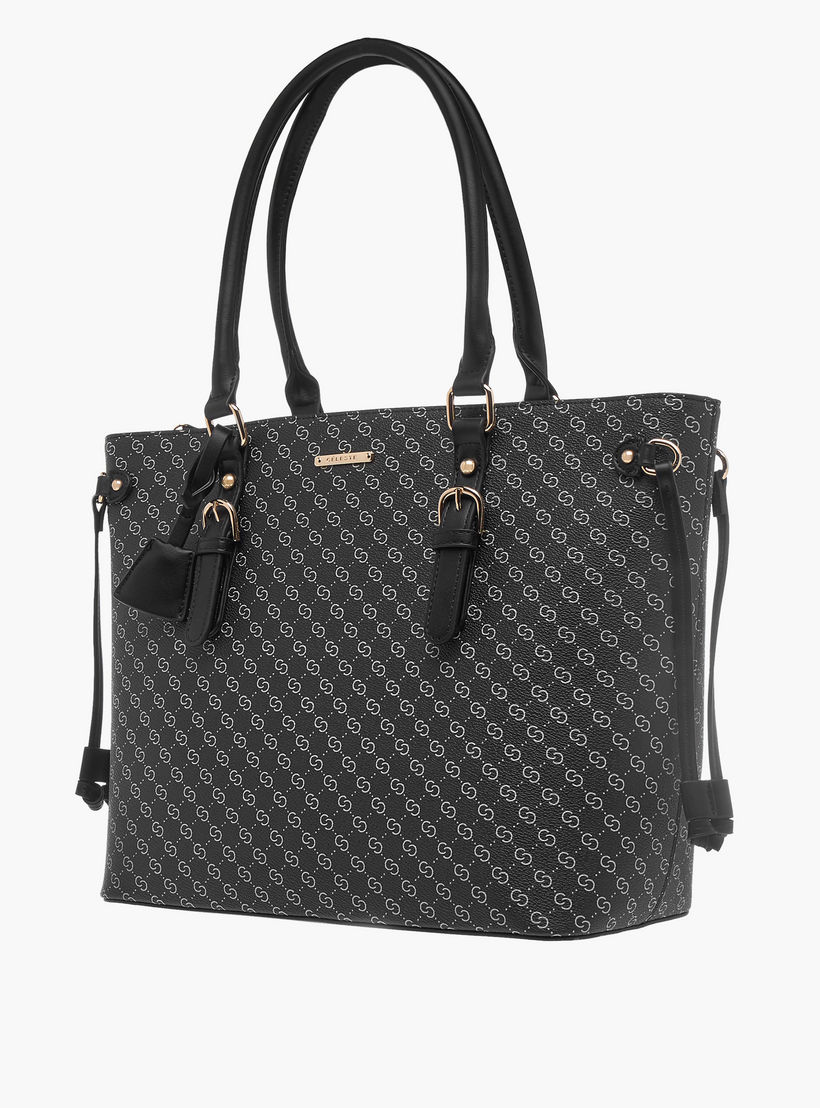 Celeste Monogram Print 4-Piece Bag Set-women-bagsandwallets-handbags-image-5