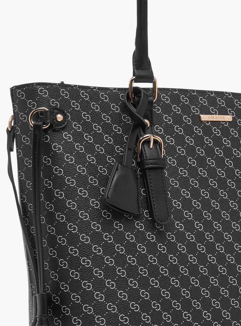 Celeste Monogram Print 4-Piece Bag Set-women-bagsandwallets-handbags-image-11