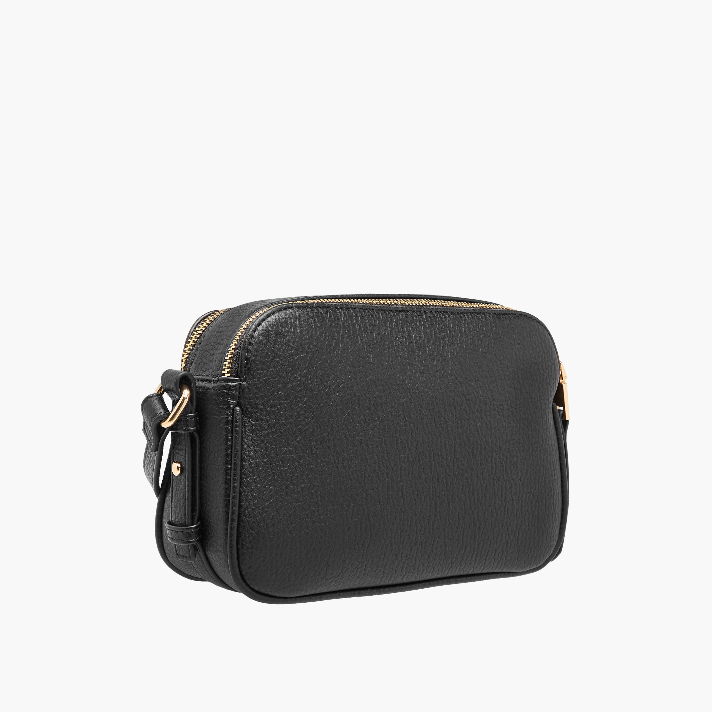 Celeste Textured Crossbody Bag with Zip Closure and Adjustable Strap-women-bagsandwallets-handbags-image-16