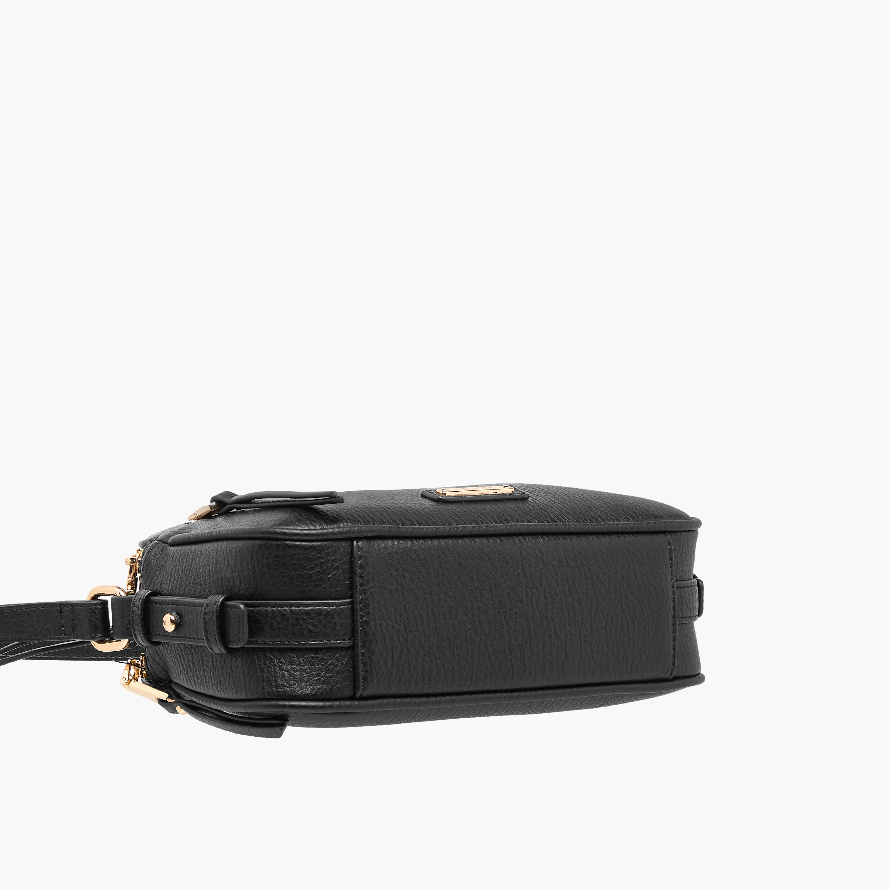 Celeste Textured Crossbody Bag with Zip Closure and Adjustable Strap-women-bagsandwallets-handbags-image-18