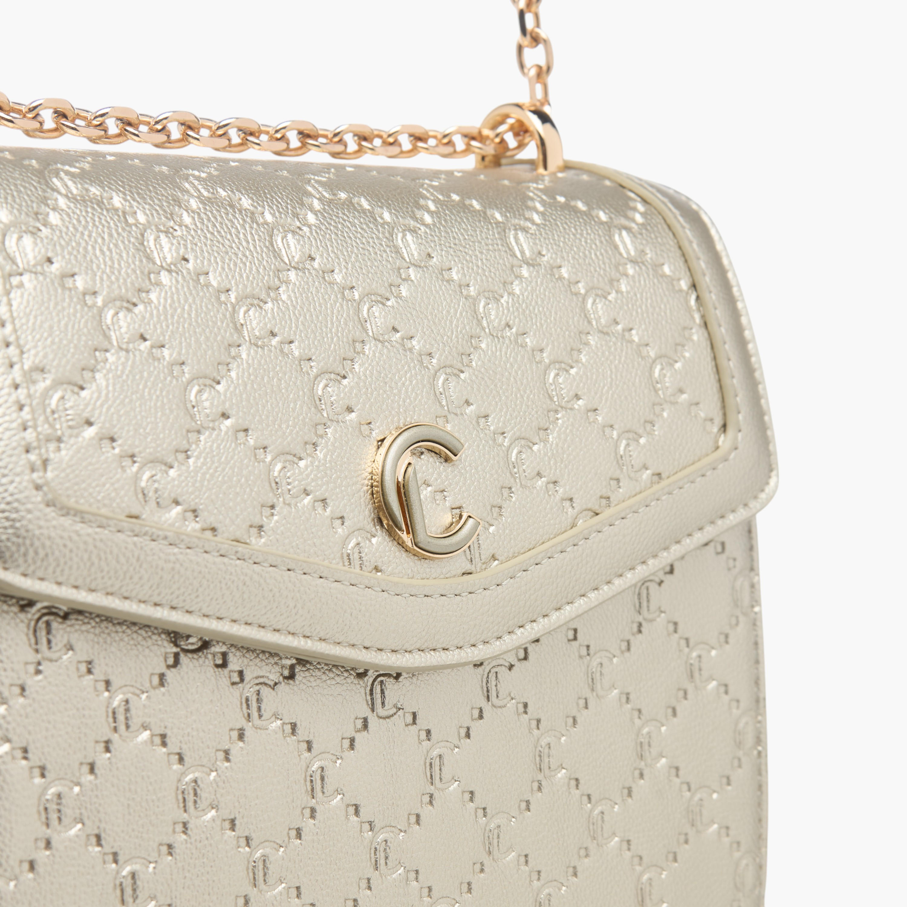 Le Confort Monogram Embossed Crossbody Bag with Magnetic Closure-women-bagsandwallets-handbags-image-4