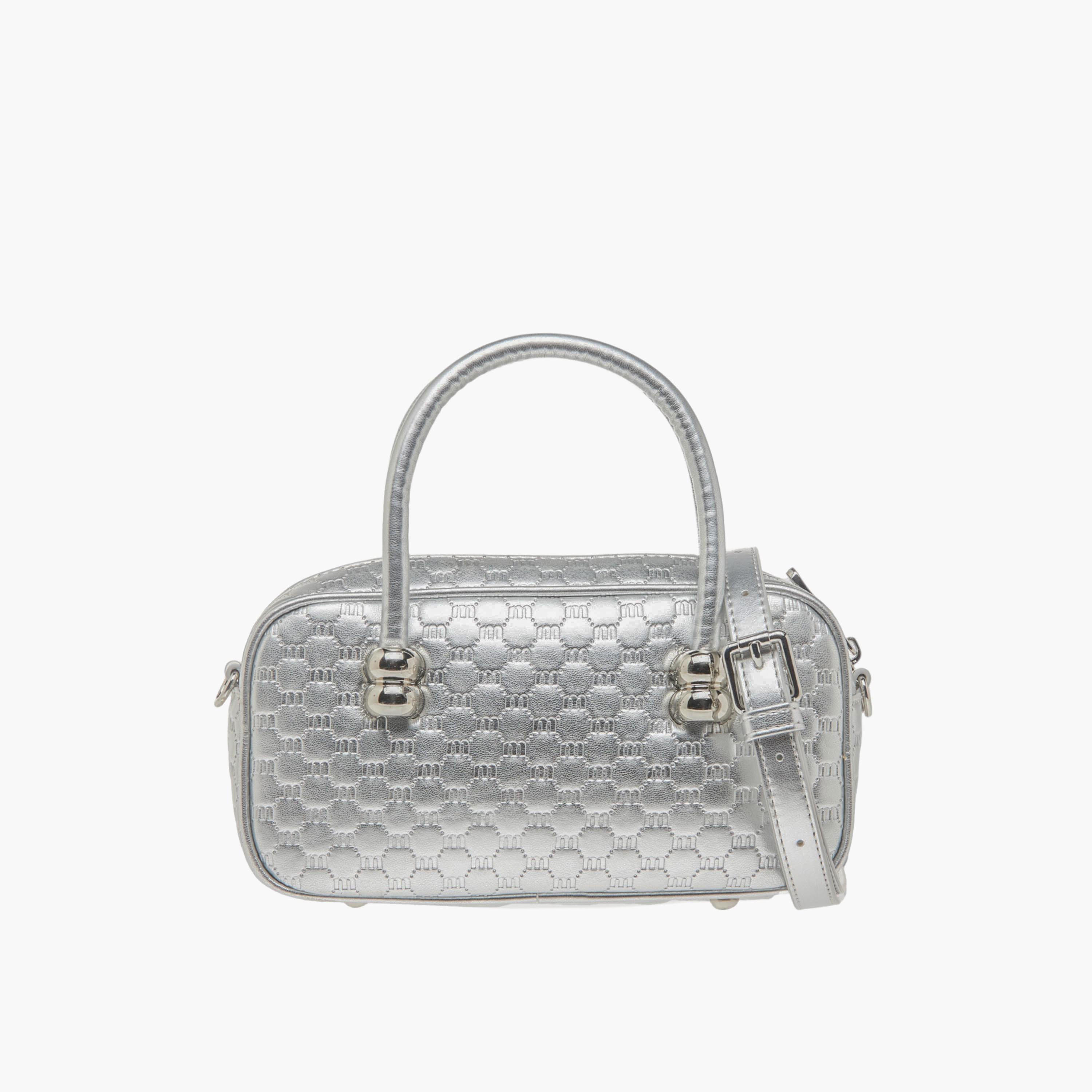 شنطة كروس بودي مزينة بحجر الراين وحزام سلسلة وسحاب إغلاق من ميسي-women-bagsandwallets-handbags-image-1