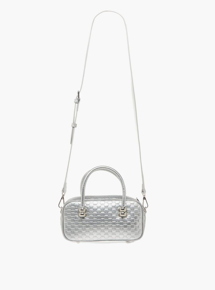 شنطة كروس بودي مزينة بحجر الراين وحزام سلسلة وسحاب إغلاق من ميسي-women-bagsandwallets-handbags-image-2
