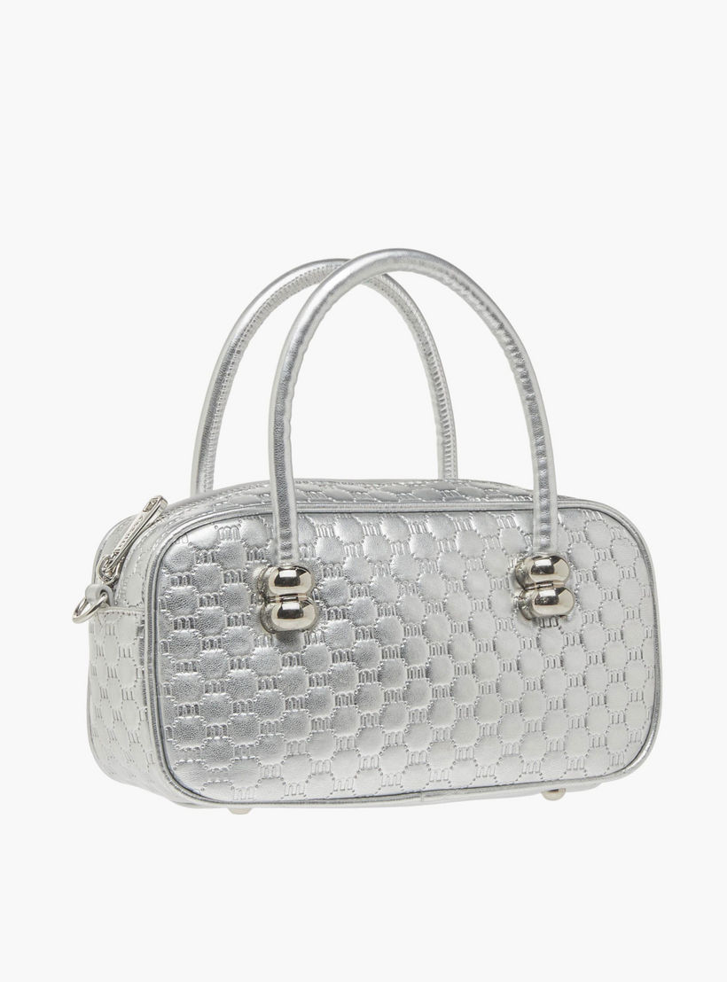 شنطة كروس بودي مزينة بحجر الراين وحزام سلسلة وسحاب إغلاق من ميسي-women-bagsandwallets-handbags-image-3