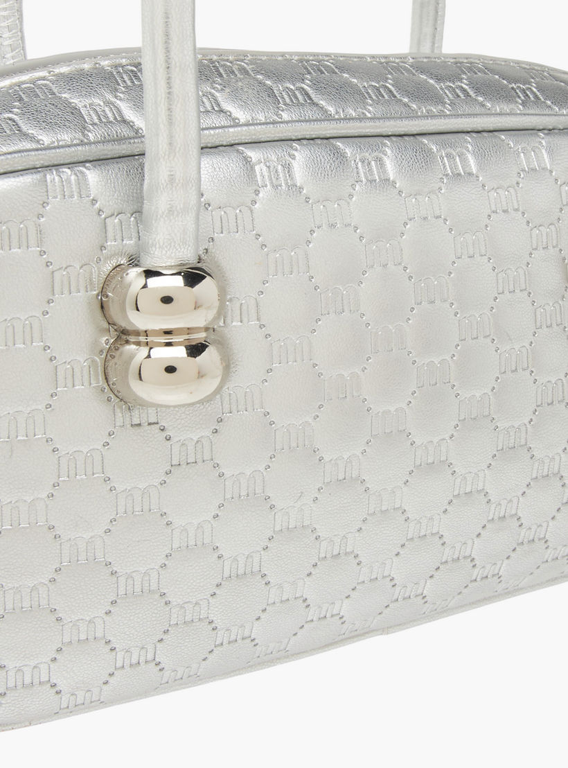 شنطة كروس بودي مزينة بحجر الراين وحزام سلسلة وسحاب إغلاق من ميسي-women-bagsandwallets-handbags-image-4