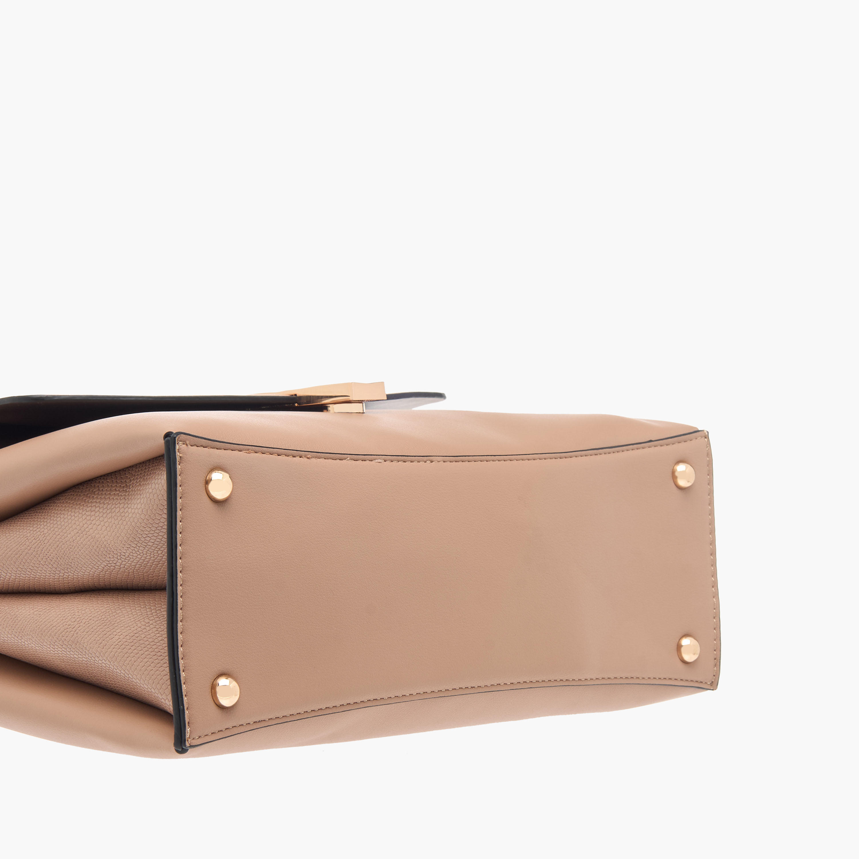 شنطة توتي بارزة الملمس بمقبض علوي وحزام قابل للتعديل من لويلا جراي-women-bagsandwallets-handbags-image-7