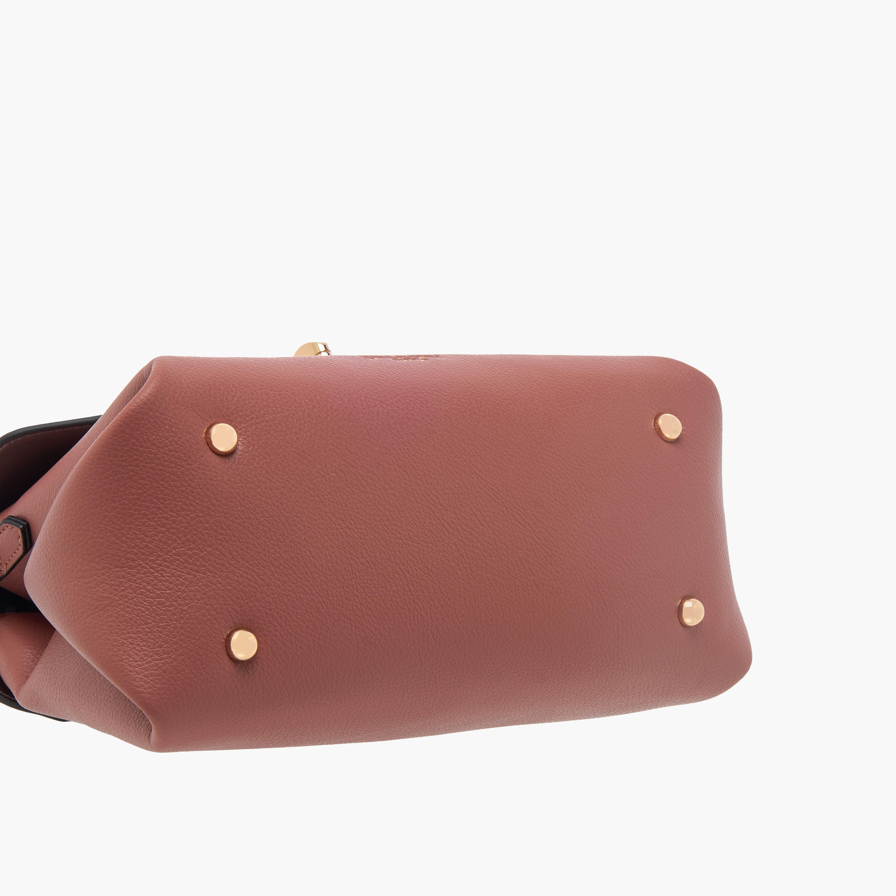شنطة ساتشيل سادة بحزام قابل للتعديل وطية إغلاق من لويلا جراي-women-bagsandwallets-handbags-image-7