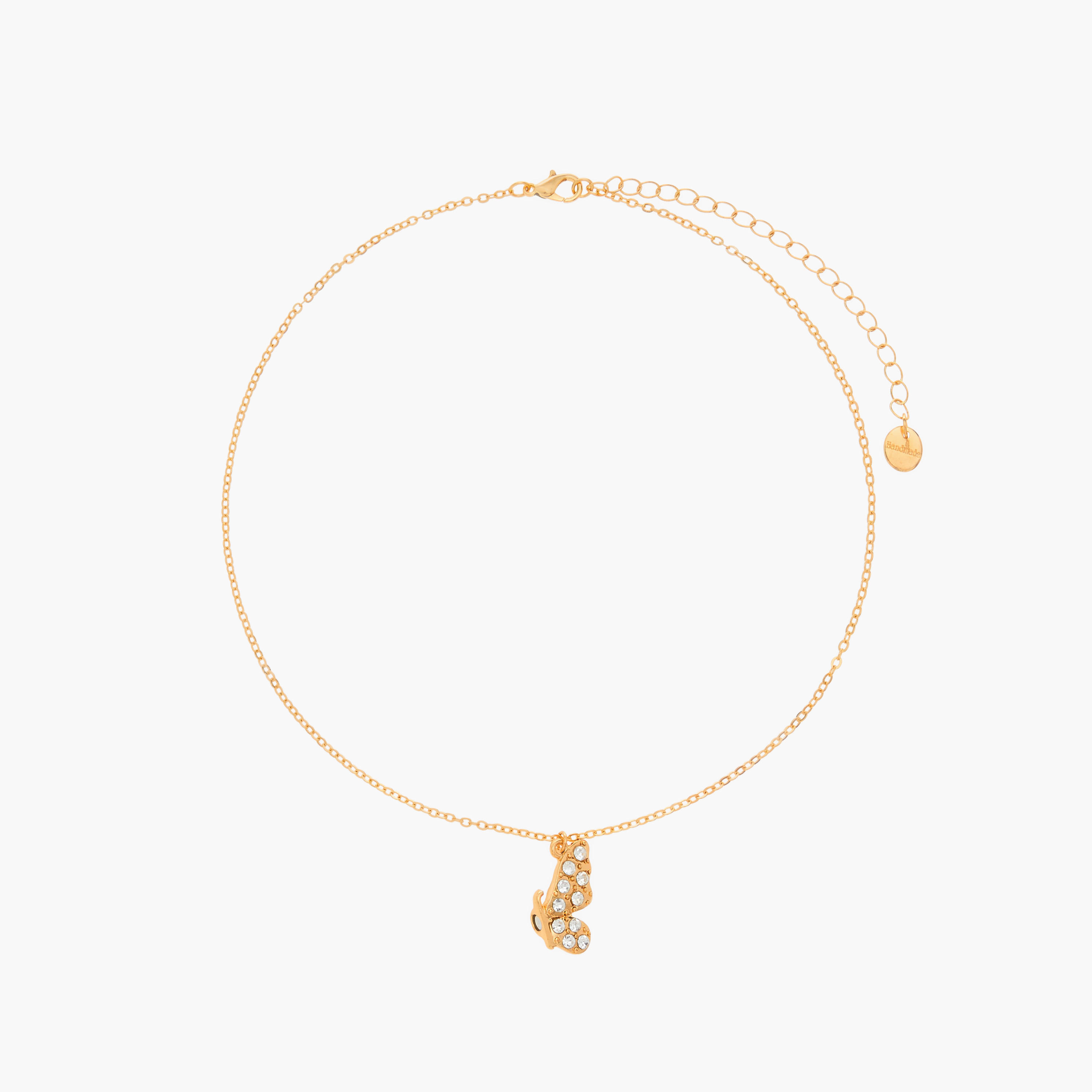 Stud Embellished Half Butterfly Pendant Necklace - Set of 2-women-watchesandjewellery-jewellery-necklacesandpendants-image-3
