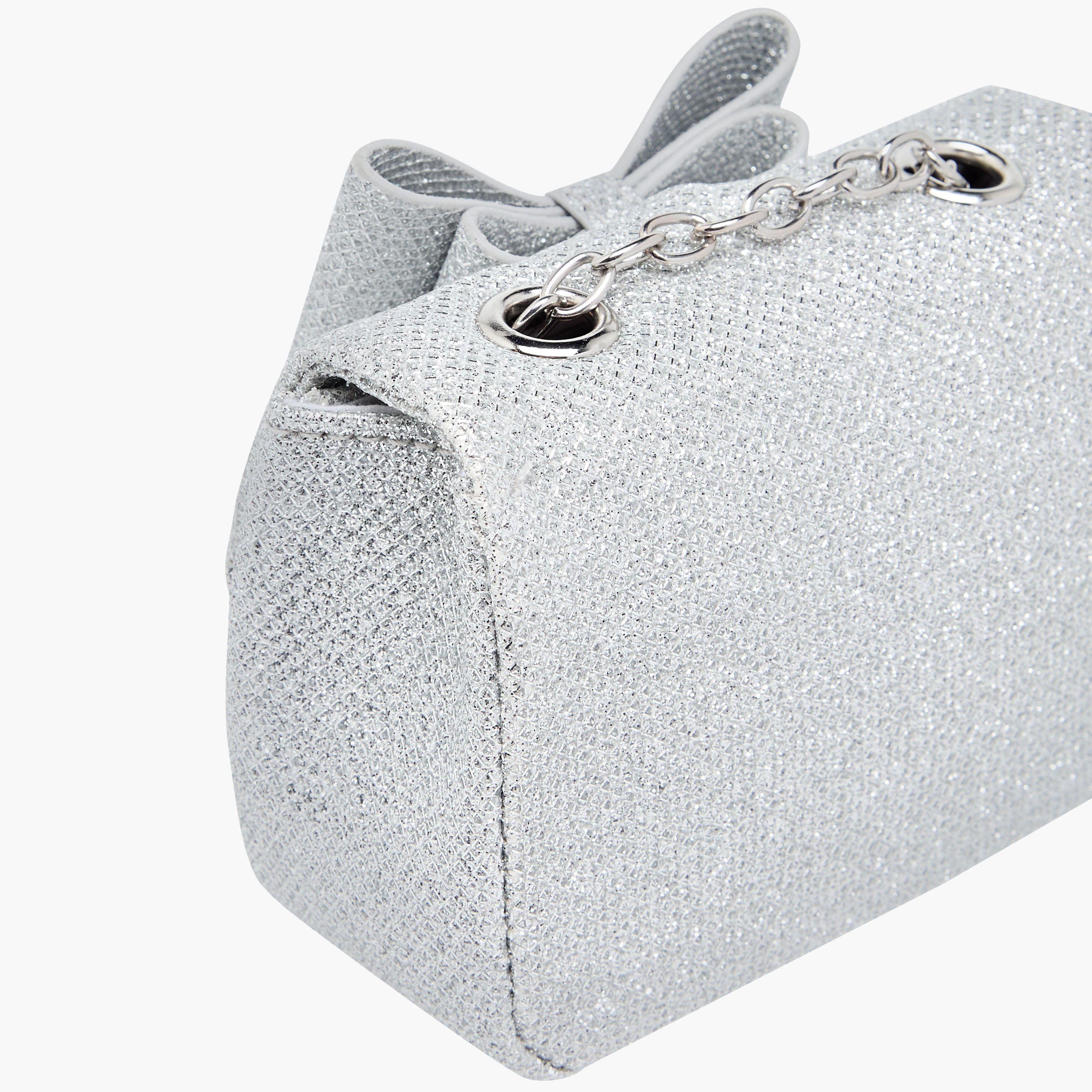 Little Missy Bow Accent Crossbody Bag with Chain Strap and Twist Lock Closure-girls-accessories-bags-image-5