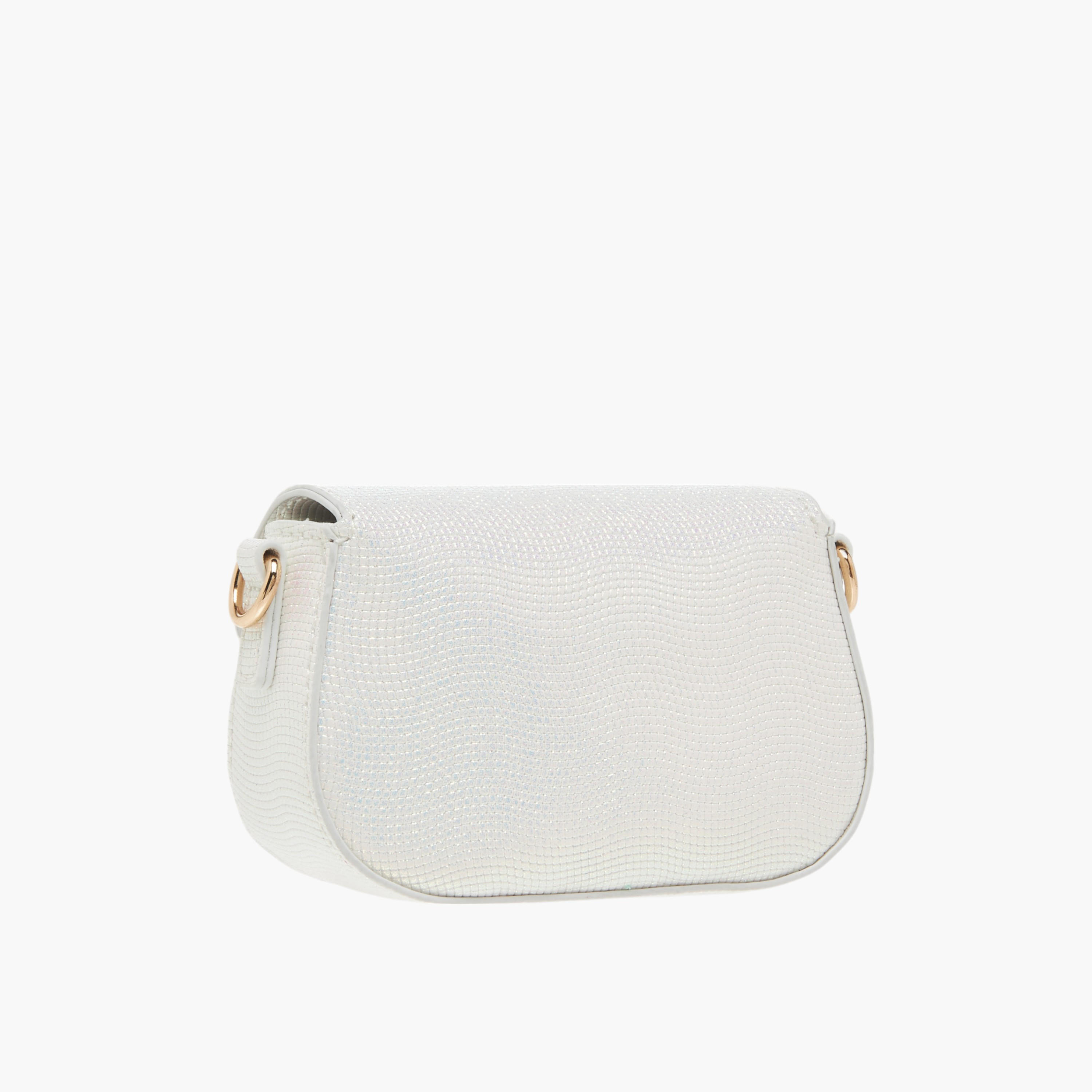 Little Missy Butterfly Embellished Crossbody Bag with Detachable Chain Strap and Button Closure-girls-accessories-bags-image-3