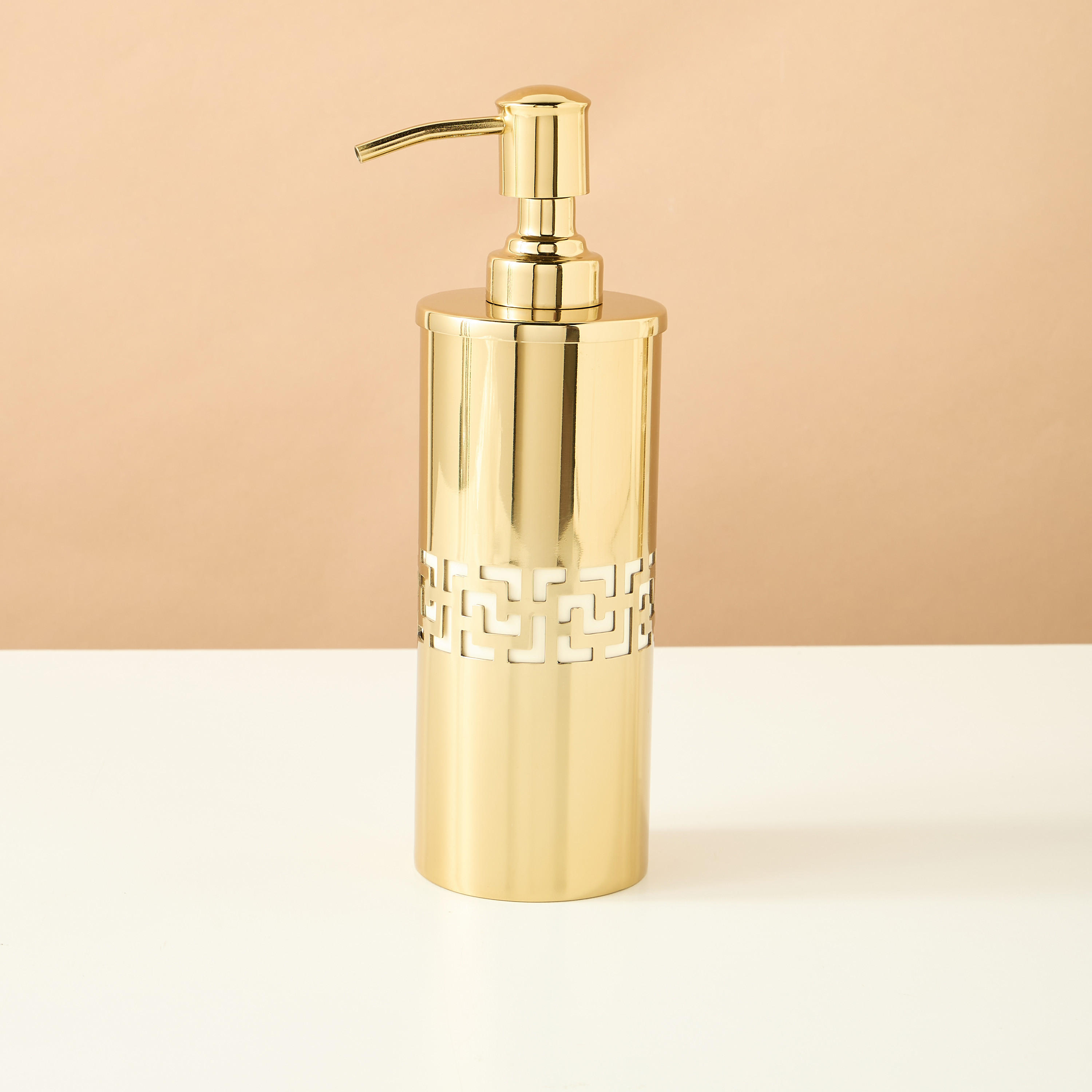 Gia Como Stainless Steel Lotion Dispenser-household-bathandlaundry-bathaccessories-soapdishesanddispensers-image-2