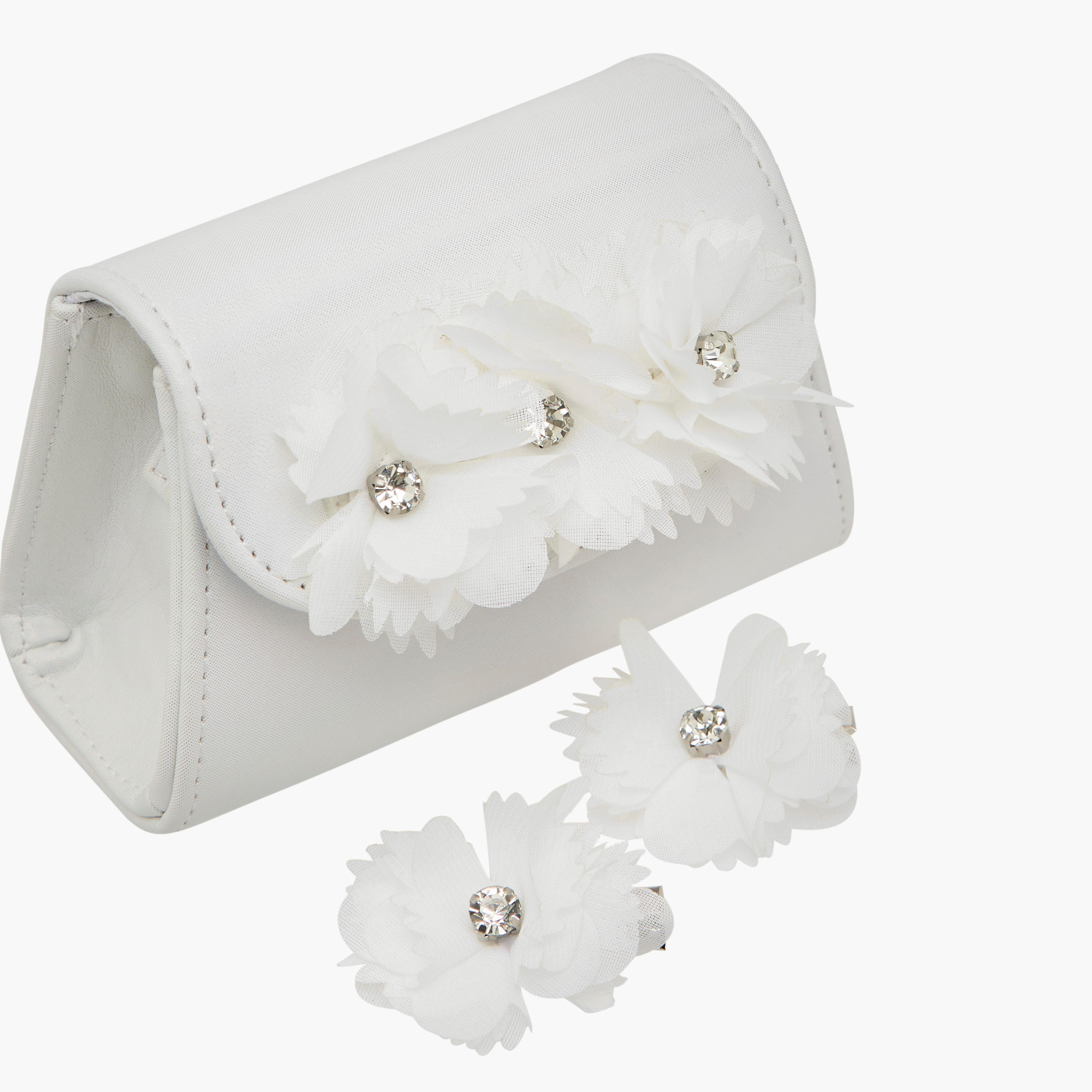 Little Missy Floral Accent Crossbody Bag with 2 Hairpins-girls-accessories-bags-image-6