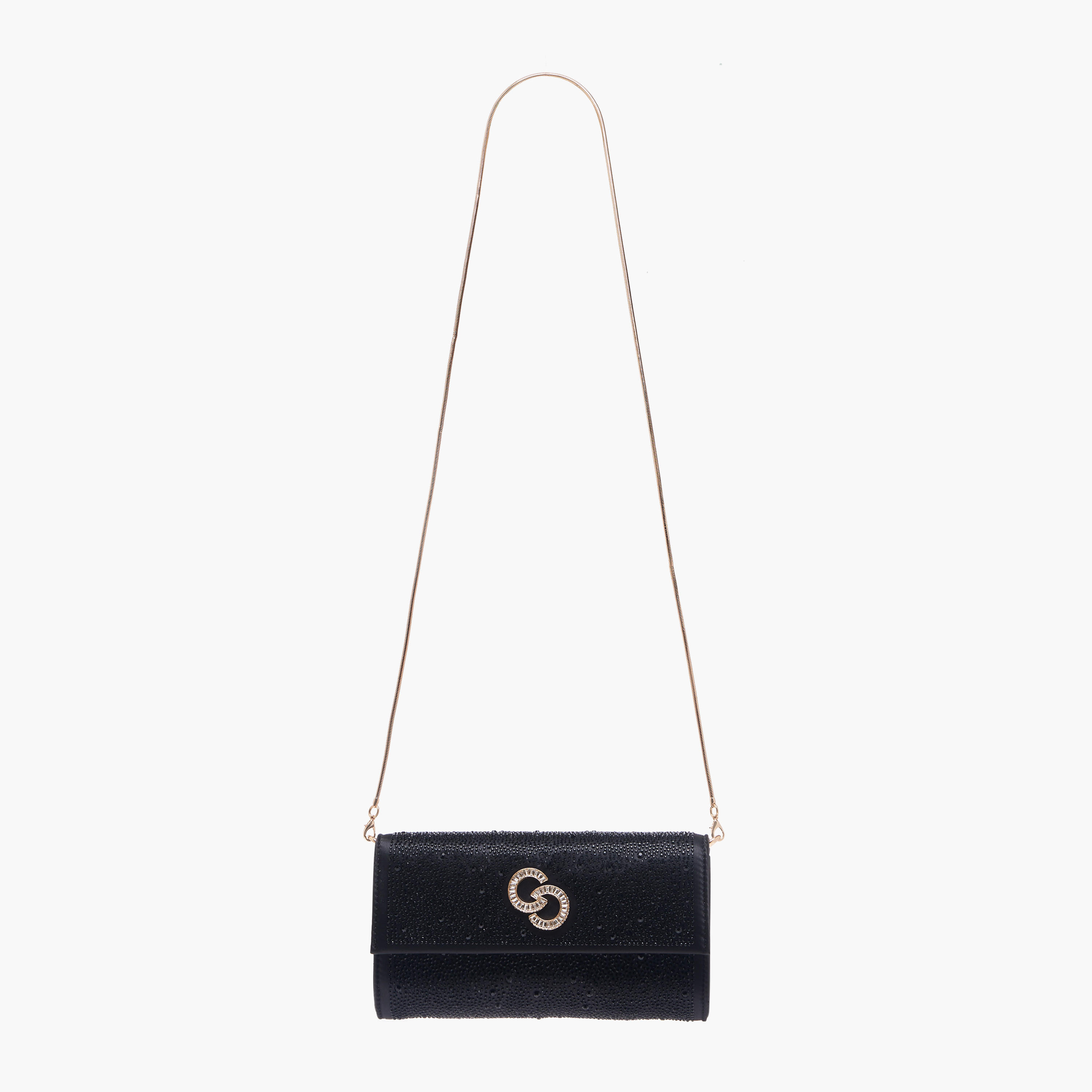 شنطة كروس بودي مزينة بحزام سلسلة وزر إغلاق مغناطيسي من سيليست-women-bagsandwallets-handbags-image-2