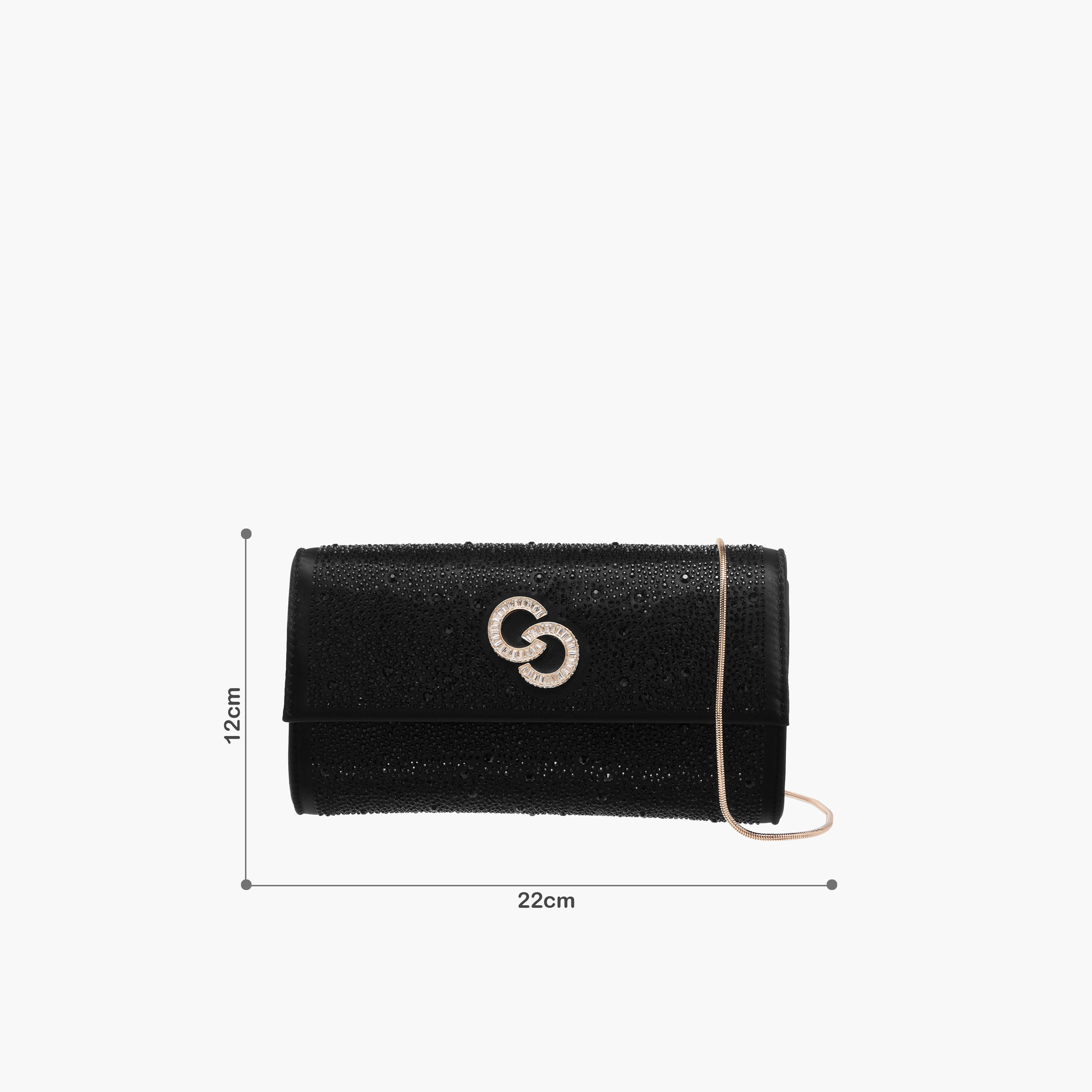 شنطة كروس بودي مزينة بحزام سلسلة وزر إغلاق مغناطيسي من سيليست-women-bagsandwallets-handbags-image-8