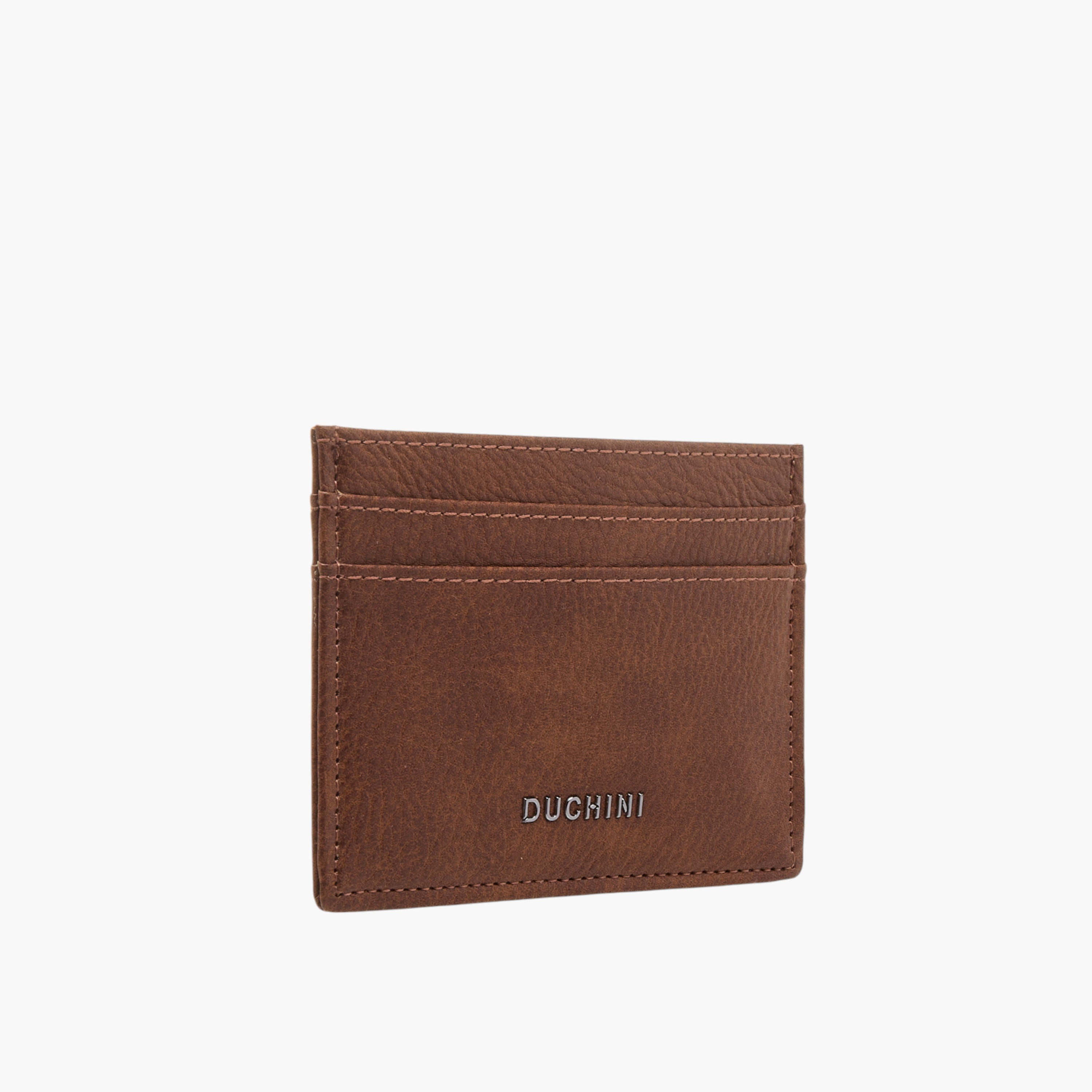 Duchini Textured Cardholder with Open Top-men-beltsandwallets-wallets-image-2