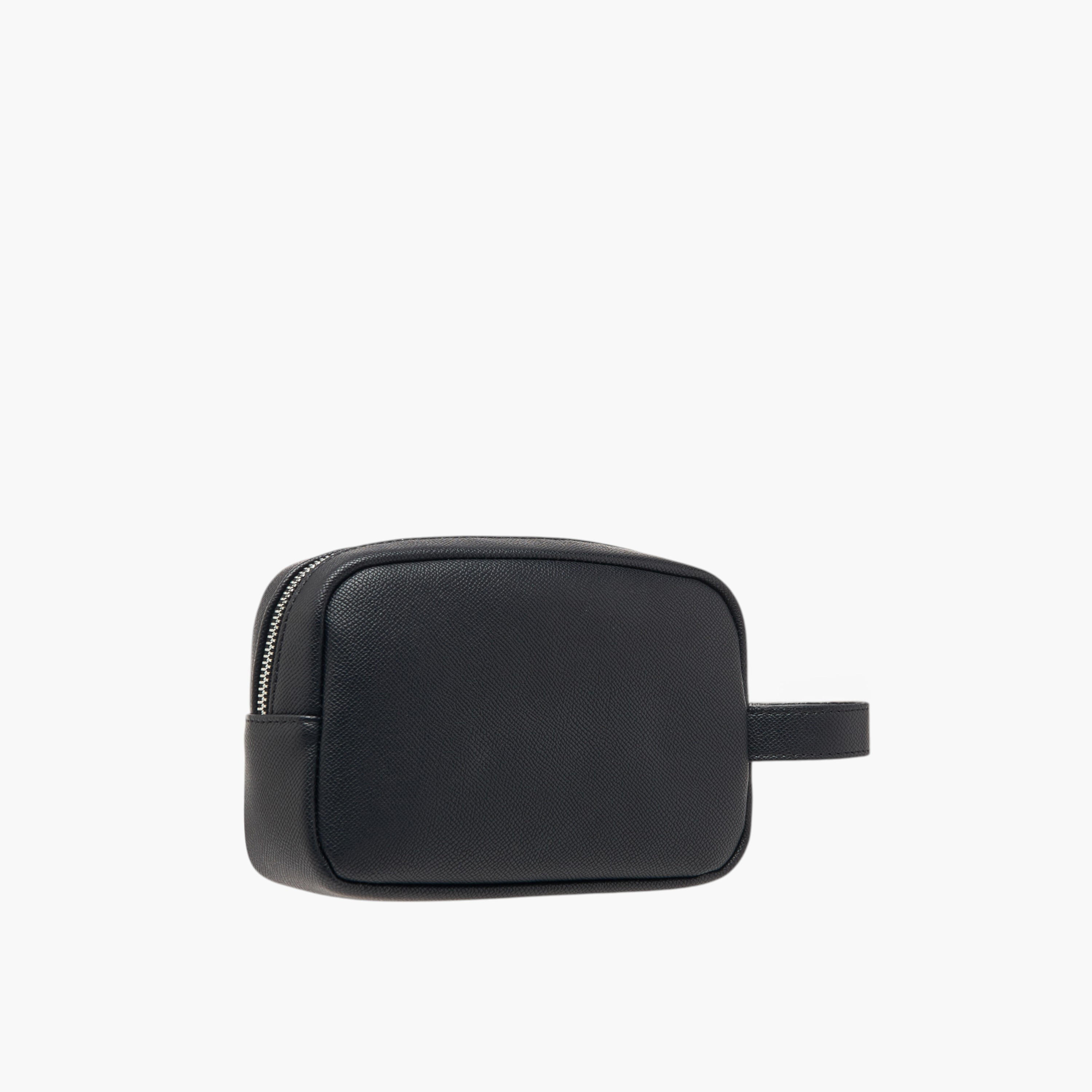 Duchini Textured Pouch with Zip Closure-travel-accessories-image-2