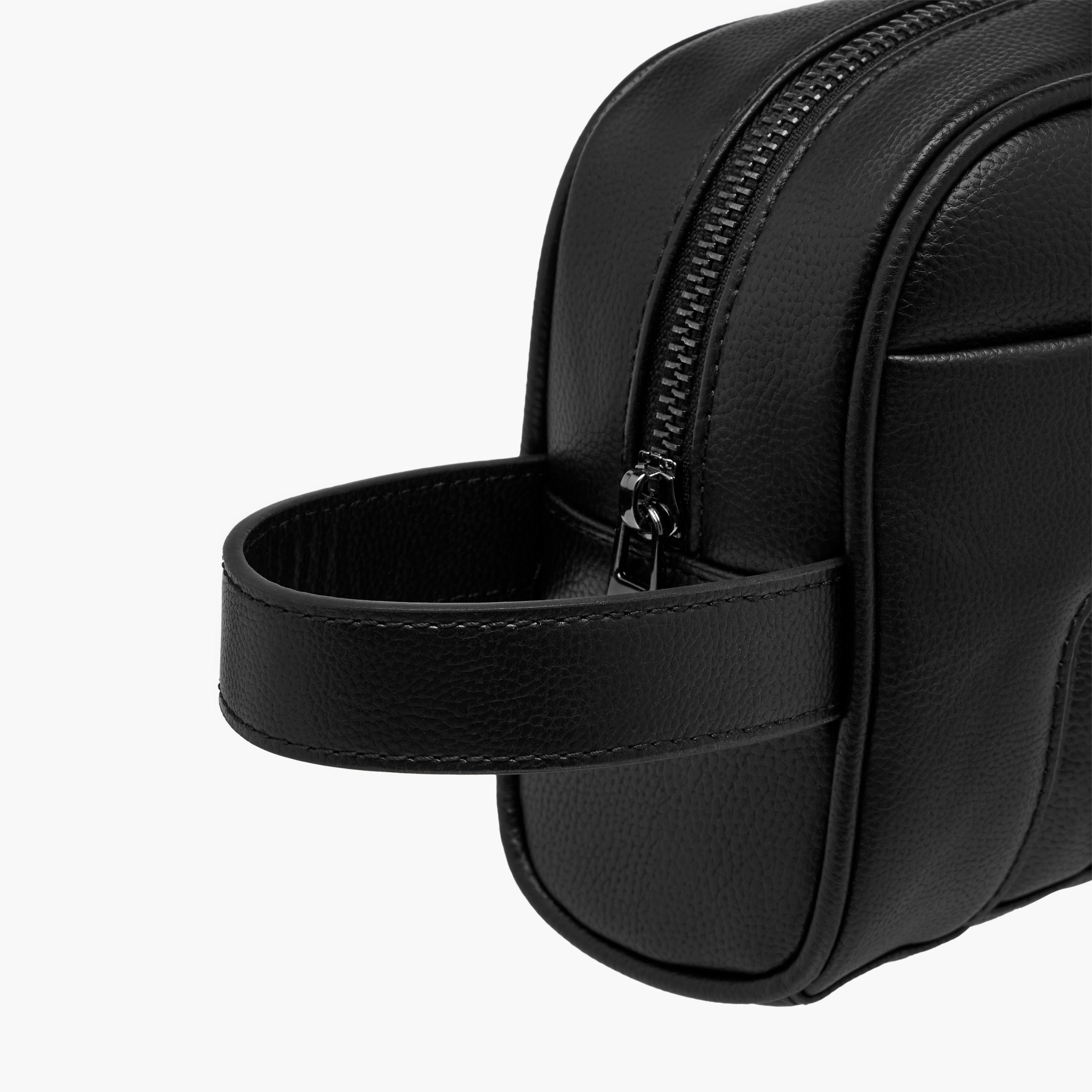 Duchini Textured Pouch with Zip Closure-travel-accessories-image-4