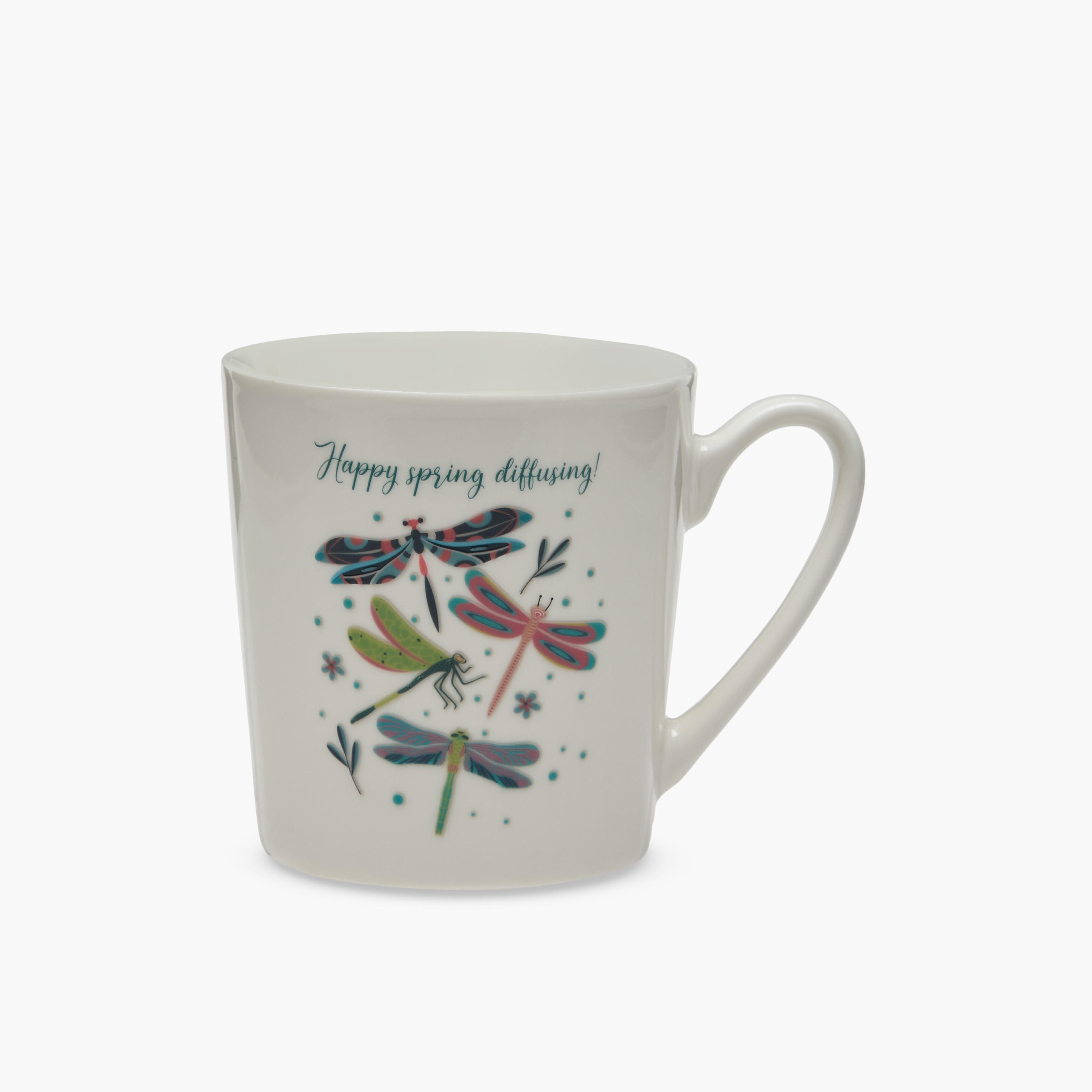 Happy Spring Diffusing Colour Changing Bone China Mug - 500 ml-household-dining-teaandcoffee-mugsandcups-image-2