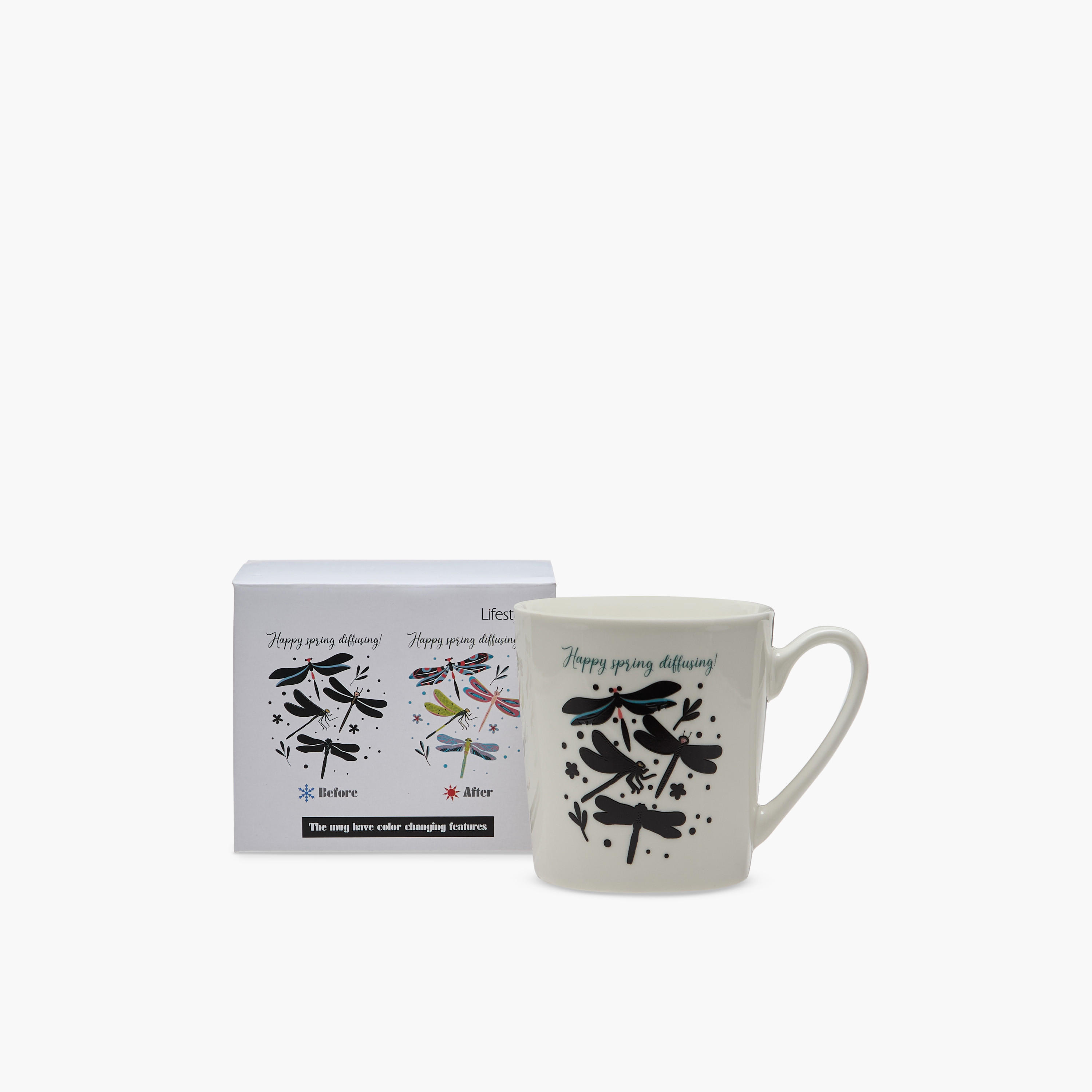 Happy Spring Diffusing Colour Changing Bone China Mug - 500 ml-household-dining-teaandcoffee-mugsandcups-image-7