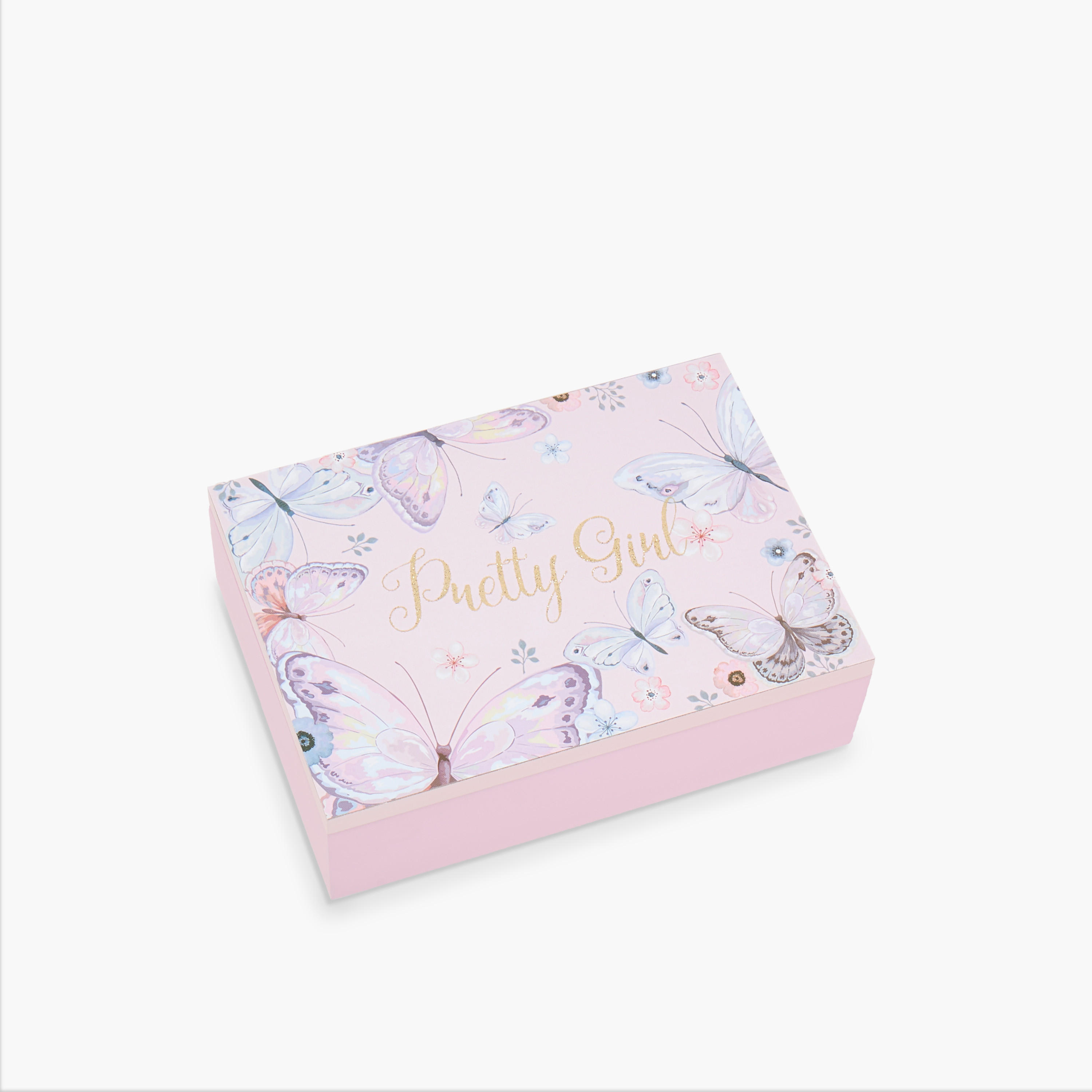 Butterfly Print Jewellery Organiser - 17x12x5 cms-women-watchesandjewellery-jewellery-storage-image-1