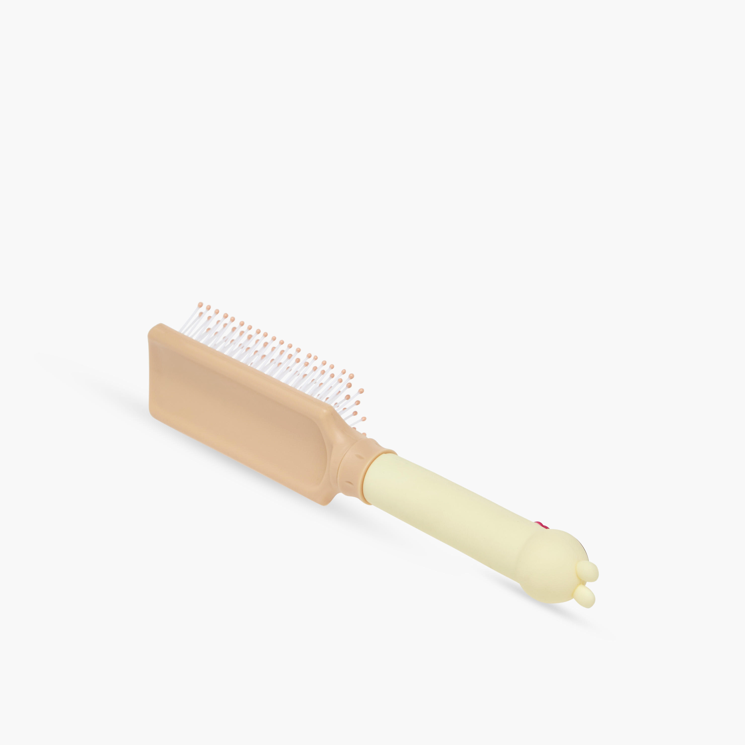 Bow Accent Rectangle Hairbrush-beautyandpersonalcare-hair-stylingtools-hairbrushesandcombs-image-1