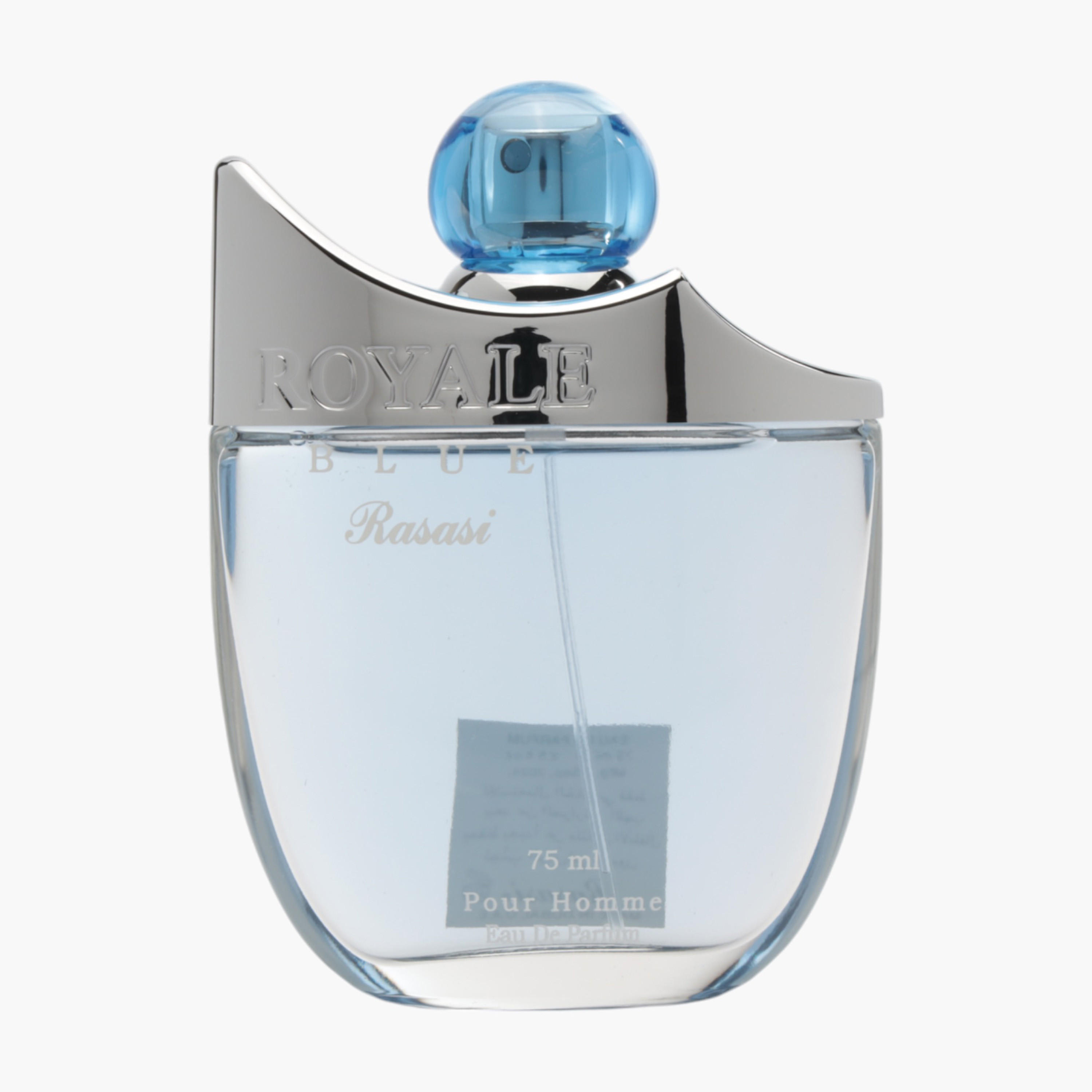 عطر  أو دو بارفان رويال بلو للرجال من رصاصي - 75 مل-beautyandpersonalcare-fragrance-men-image-1