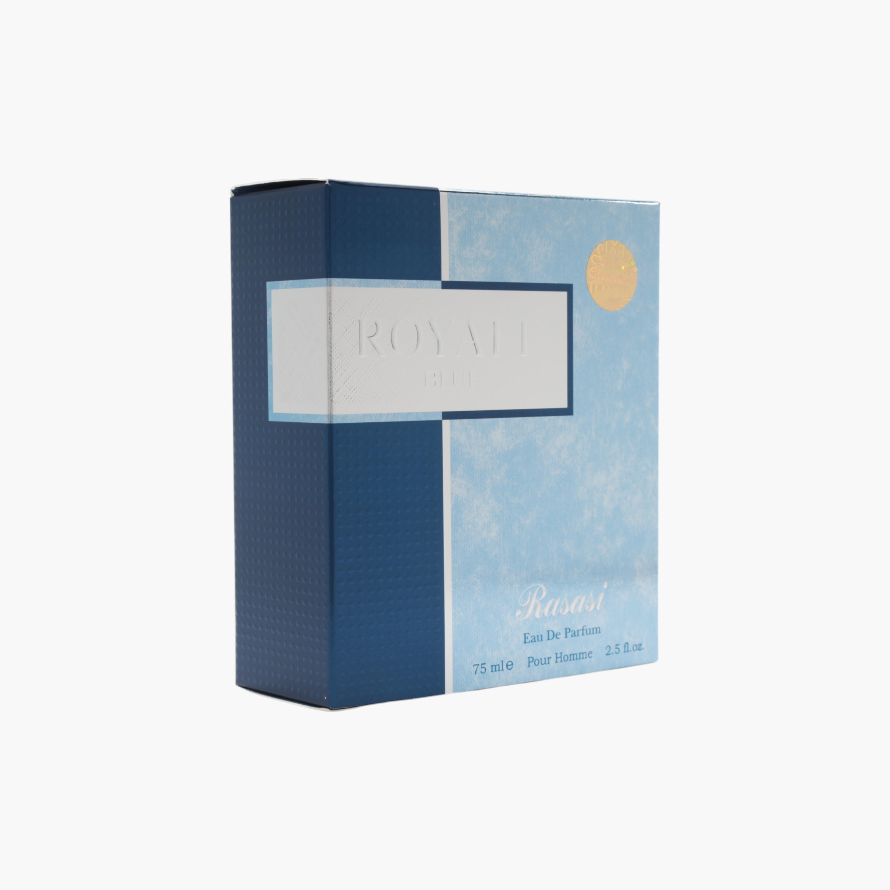 عطر  أو دو بارفان رويال بلو للرجال من رصاصي - 75 مل-beautyandpersonalcare-fragrance-men-image-3