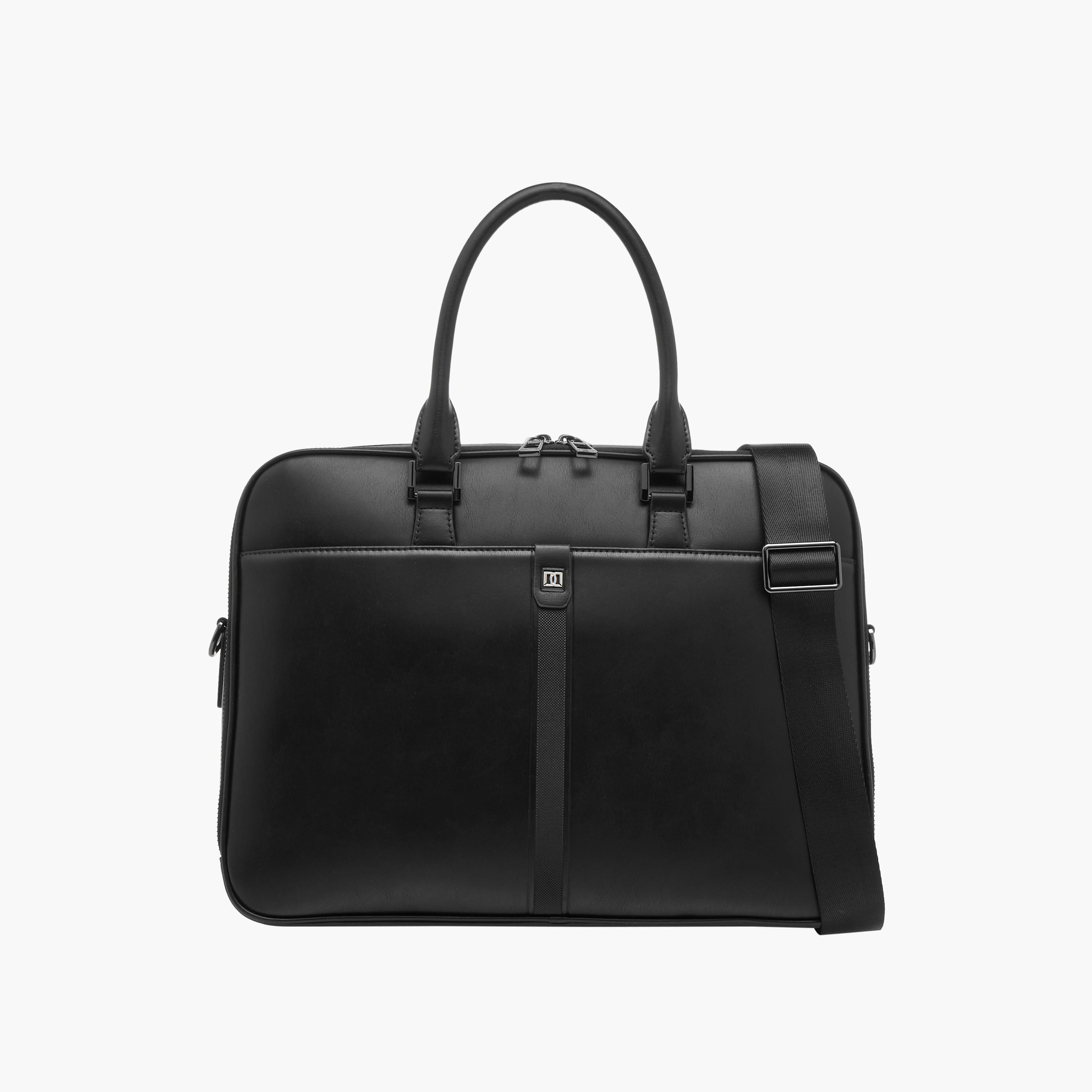 شنطة لابتوب بمقابض مزدوجة وسحاب إغلاق من دوتشيني-men-bags-image-1