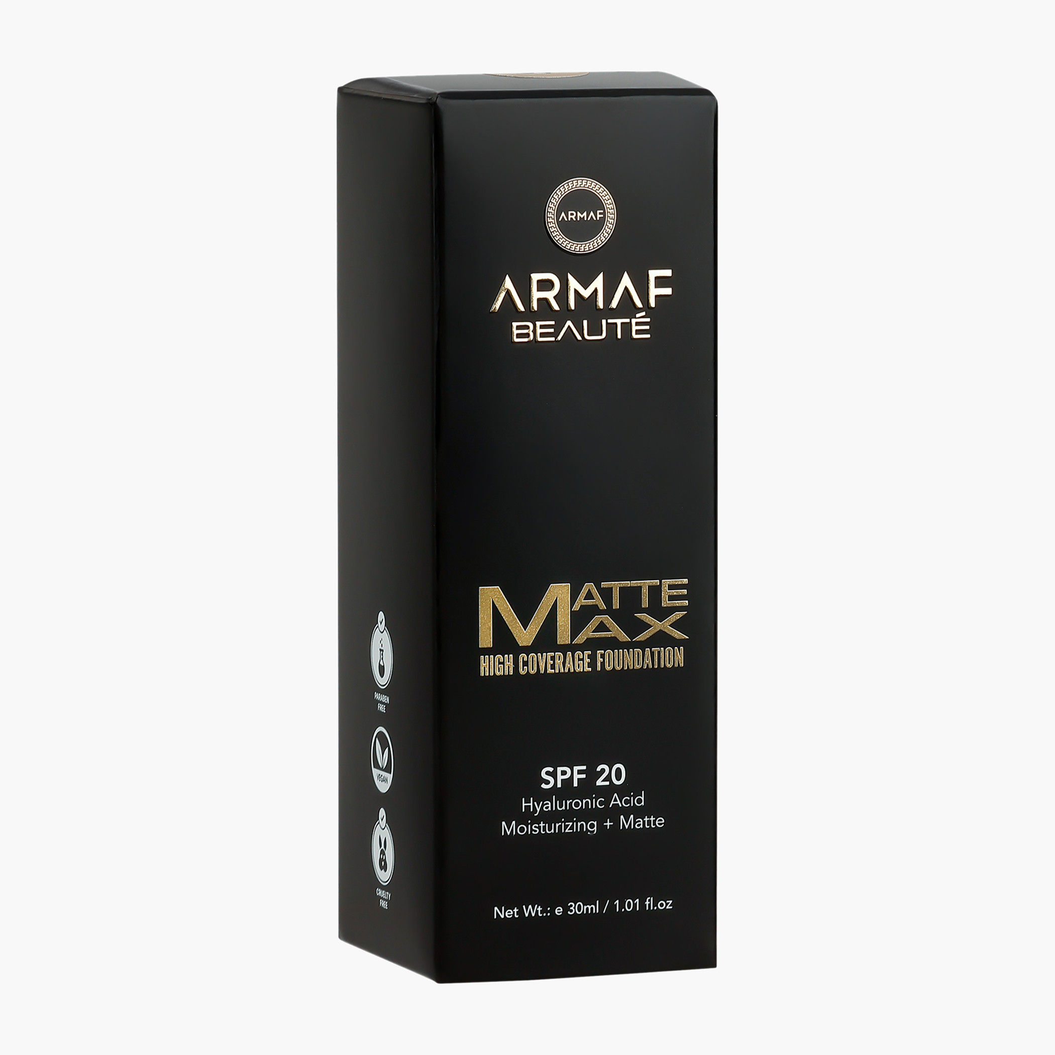 كريم أساس مطفي ماكس هاي كوفريدج بعامل حماية من الشمس 20 من أرماف بيوتي - 30 مل-beautyandpersonalcare-makeup-face-foundations-image-1