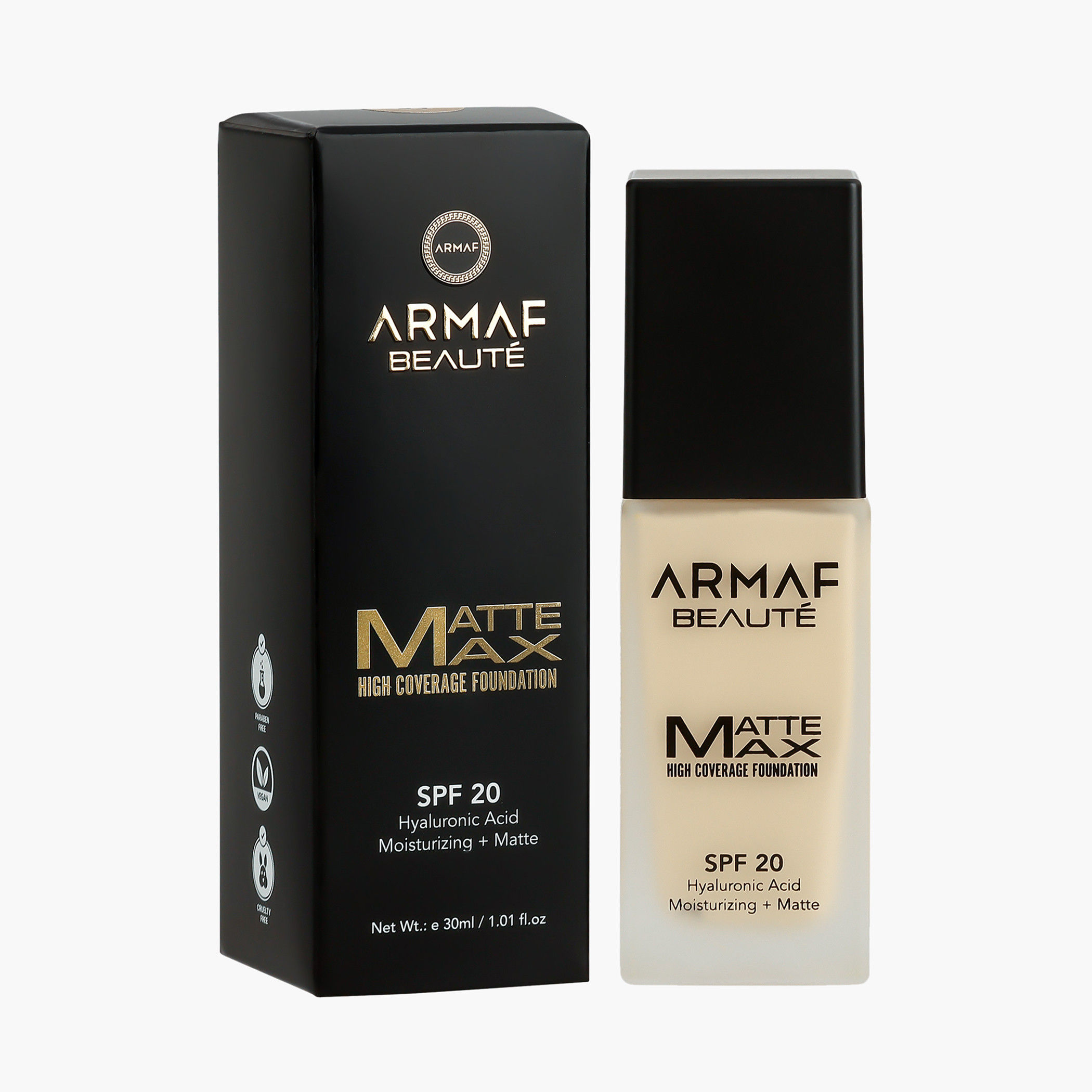 كريم أساس مطفي ماكس هاي كوفريدج بعامل حماية من الشمس 20 من أرماف بيوتي - 30 مل-beautyandpersonalcare-makeup-face-foundations-image-17