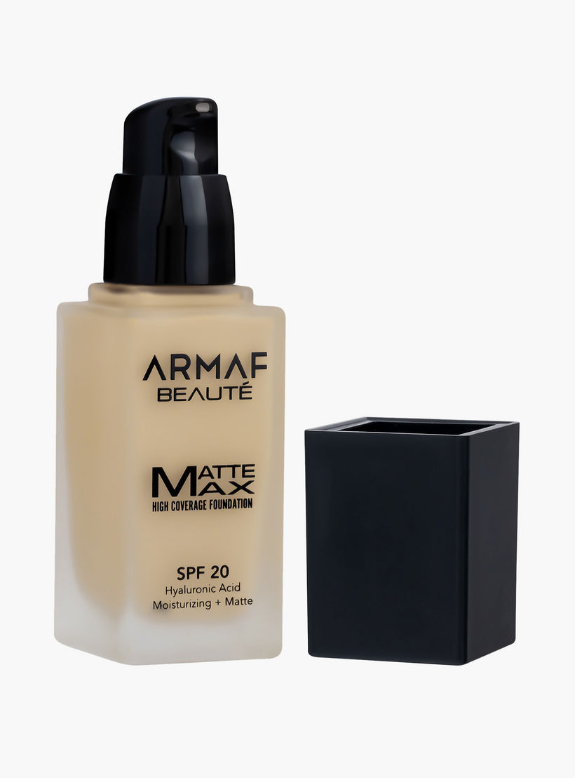 كريم أساس مطفي ماكس هاي كوفريدج بعامل حماية من الشمس 20 من أرماف بيوتي - 30 مل-beautyandpersonalcare-makeup-face-foundations-image-2