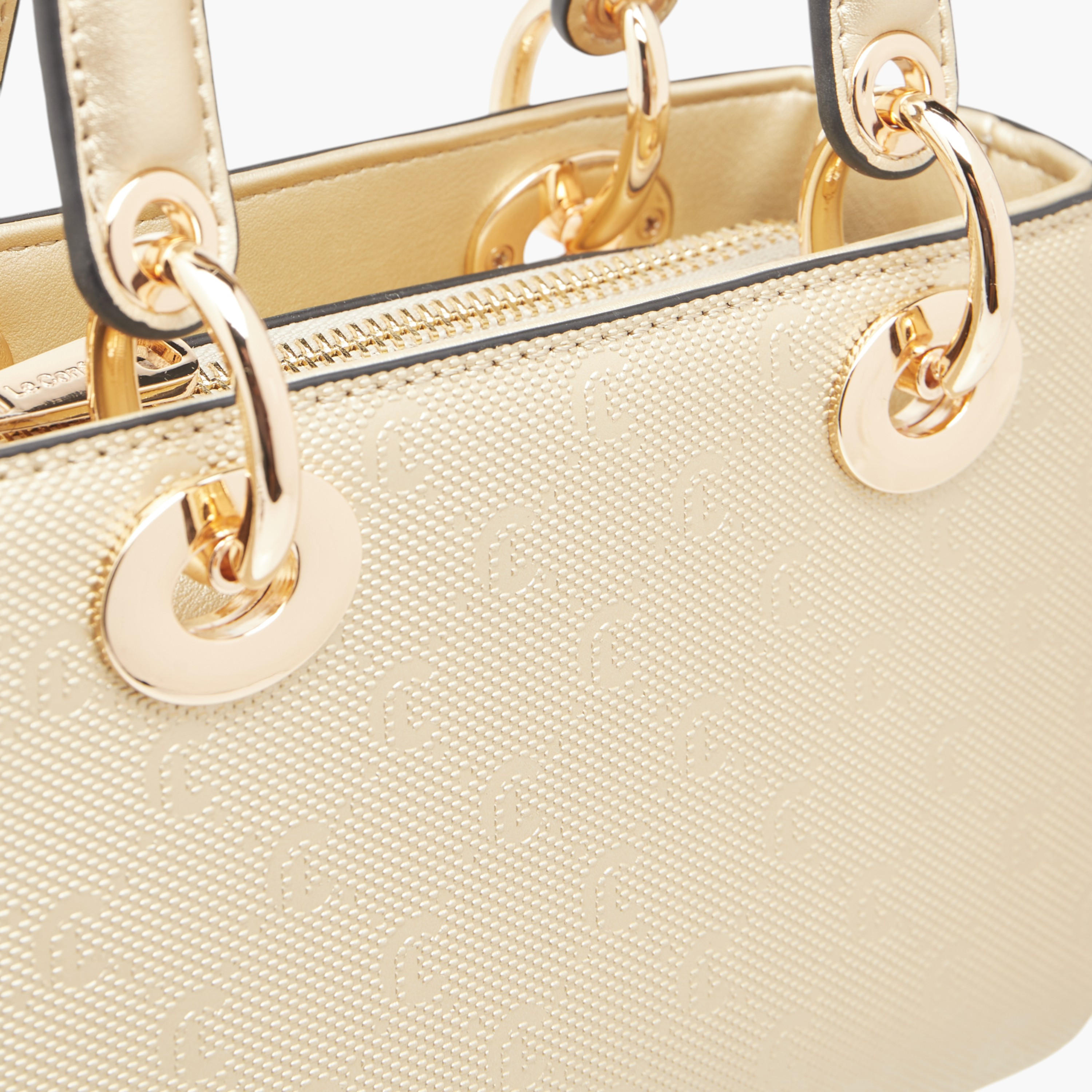 شنطة توتي بنقوش مونوجرام وسحاب إغلاق من لي كونفورت-women-bagsandwallets-handbags-image-4