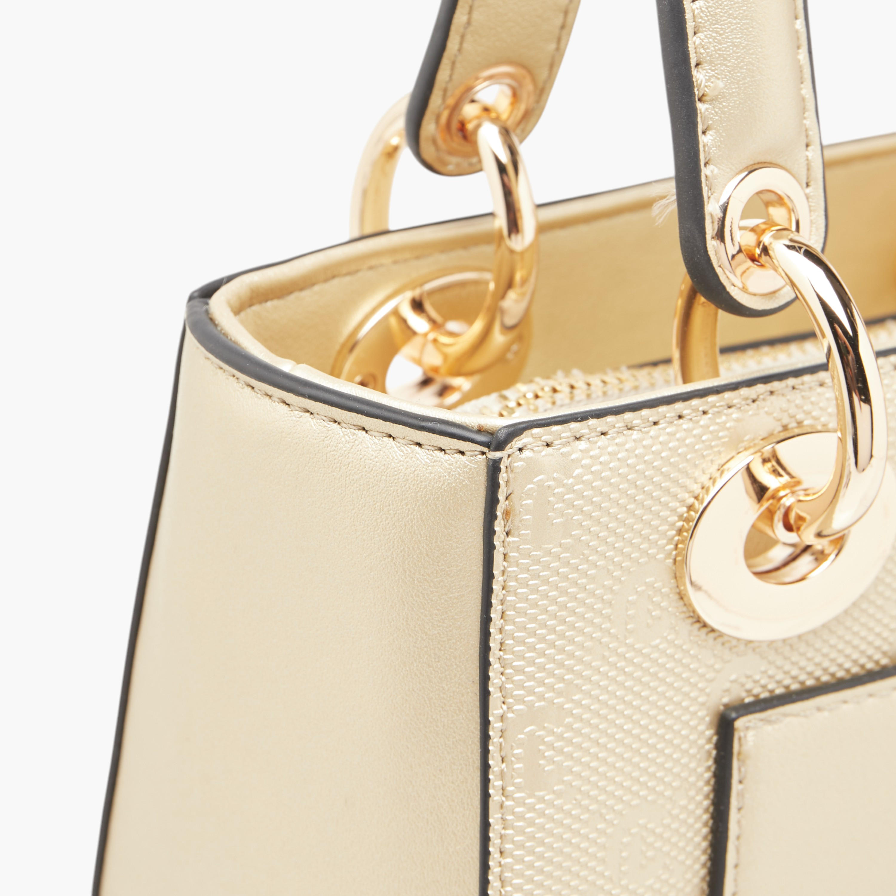 شنطة توتي بنقوش مونوجرام وسحاب إغلاق من لي كونفورت-women-bagsandwallets-handbags-image-5