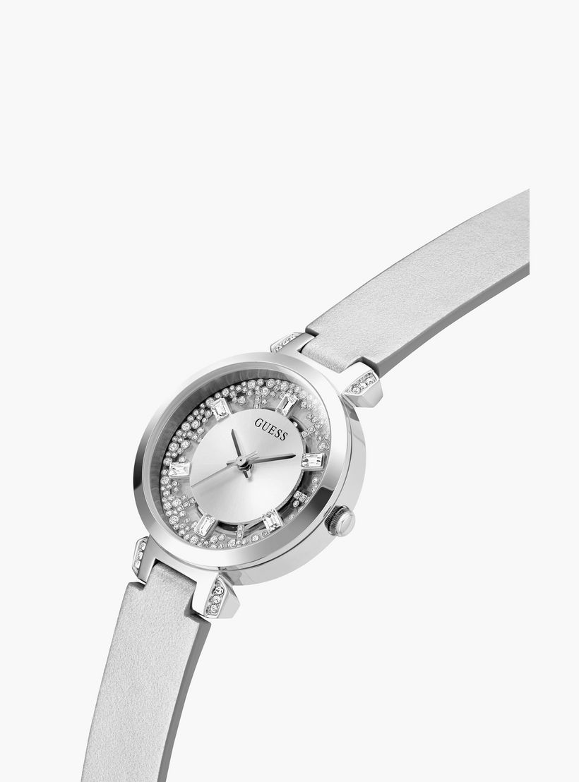 ساعة نسائية أنالوج من الستانلس ستيل مقاس 33 ملم باللون الفضي من جيس | GW0535L3-women-watchesandjewellery-watches-image-2